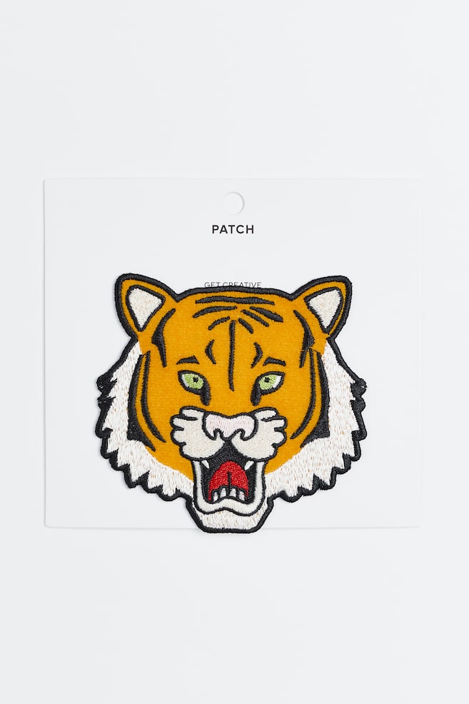 Repair patch - Orange/Tiger - 1