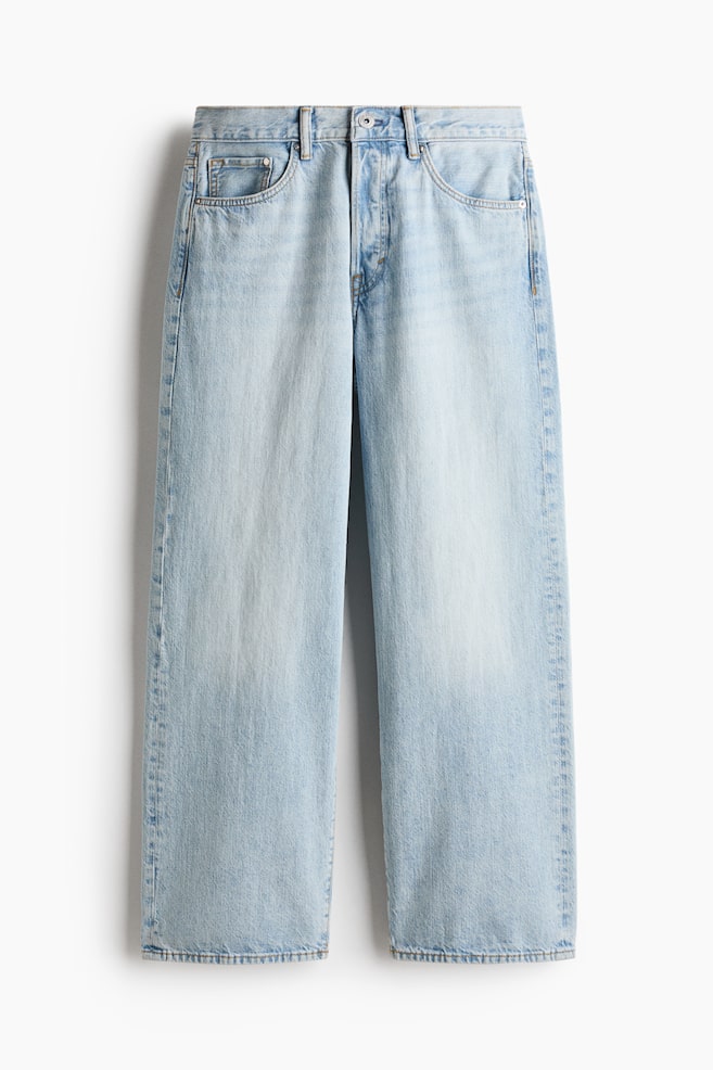 Loose Jeans - Helles Denimblau/Denimschwarz/Denimblau/Denimgrau/Dunkelbraun - 1