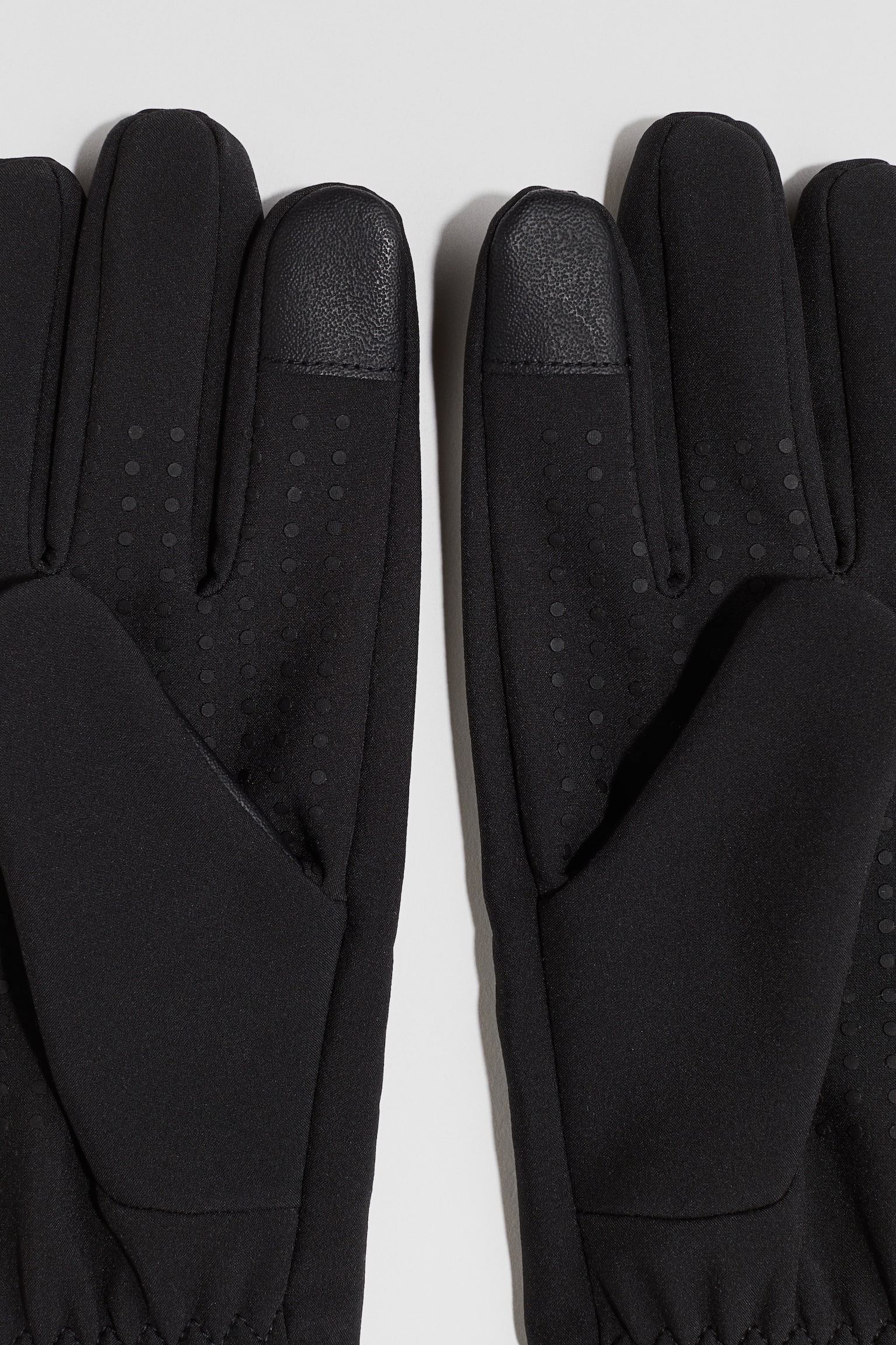 Water-repellent smartphone gloves - Black - 2