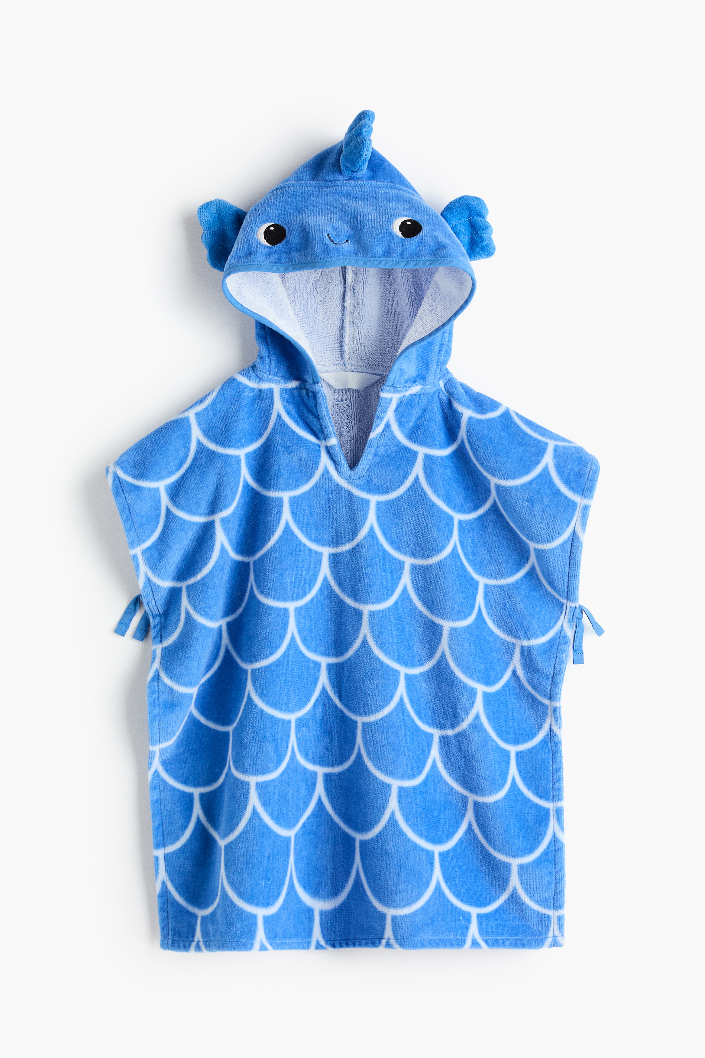 Baby Hooded Towel - Blue/fish/Light blue/octopus/Olive green/dinosaur