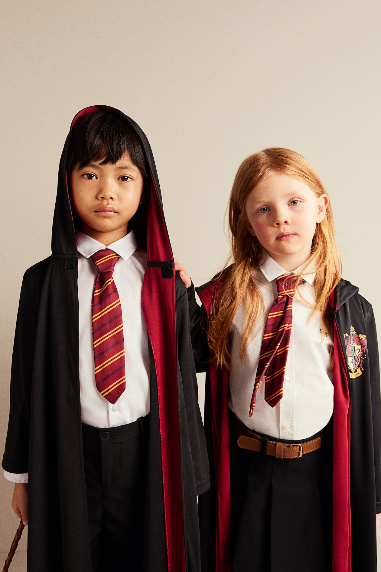 Conjunto de disfraz de 3 piezas - Manga larga - Negro/Harry Potter - NIÑOS  | H&M ES