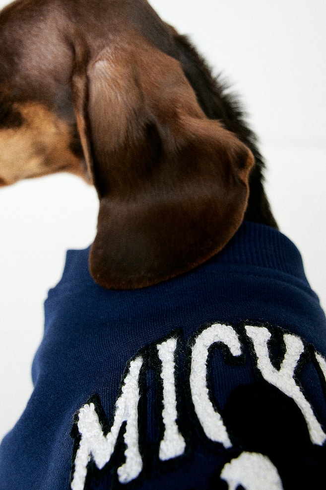 Embroidery-detail dog top - Dark blue/Mickey Mouse/Grey marl/Harvard/Grey marl/Mickey Mouse/Dark grey/Yale - 4