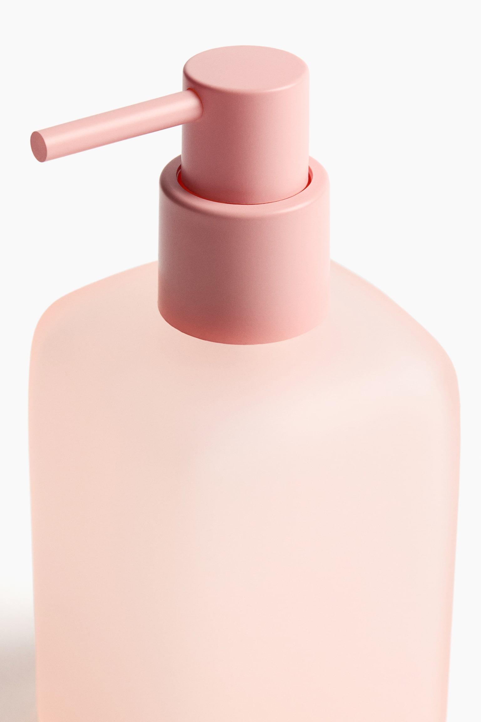 דיספנסר לסבון נוזלי - ורוד בהיר/בז' בהיר - 3