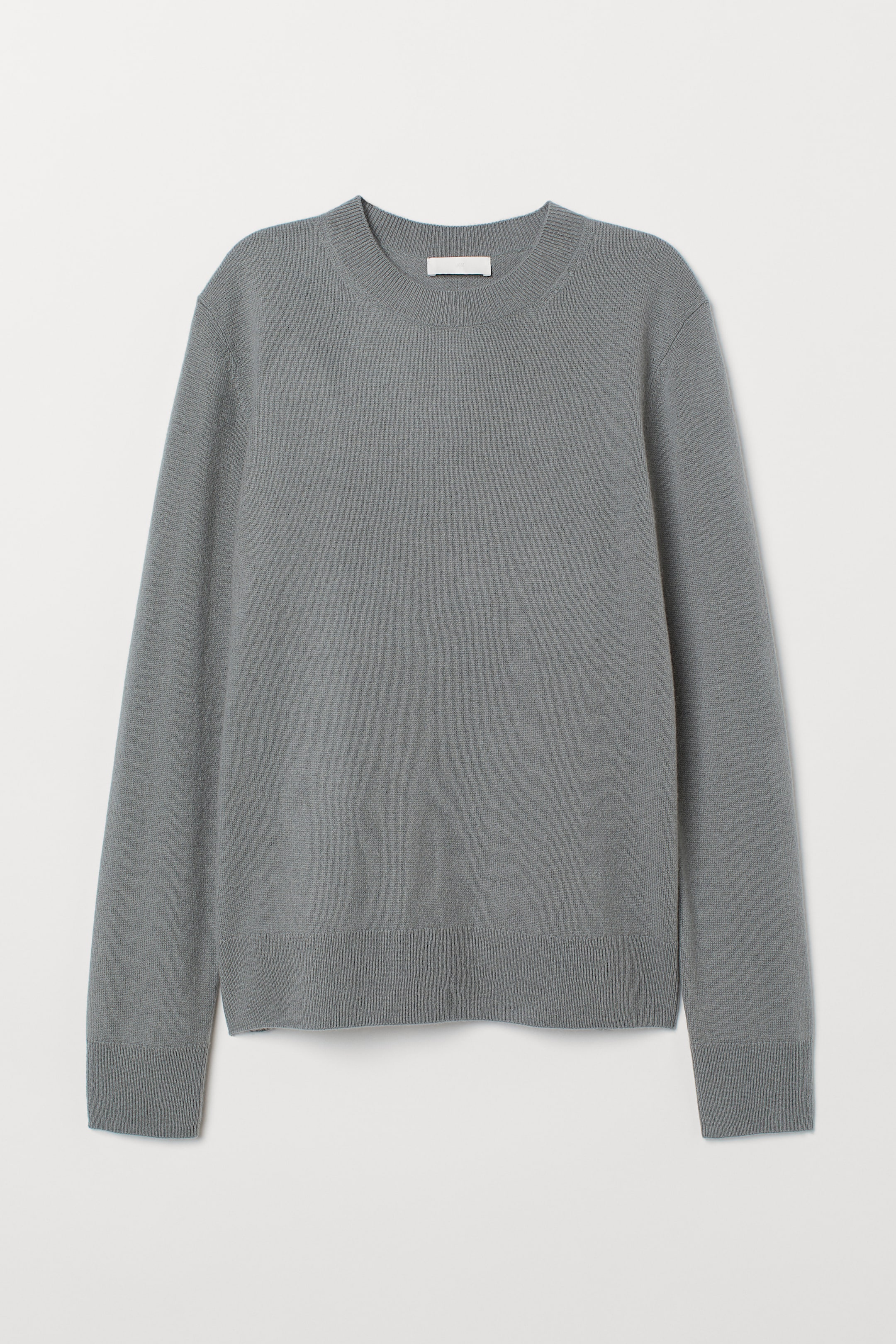 View larger image: Cashmere jumper - Dark grey-green - Ladies | H&M 1