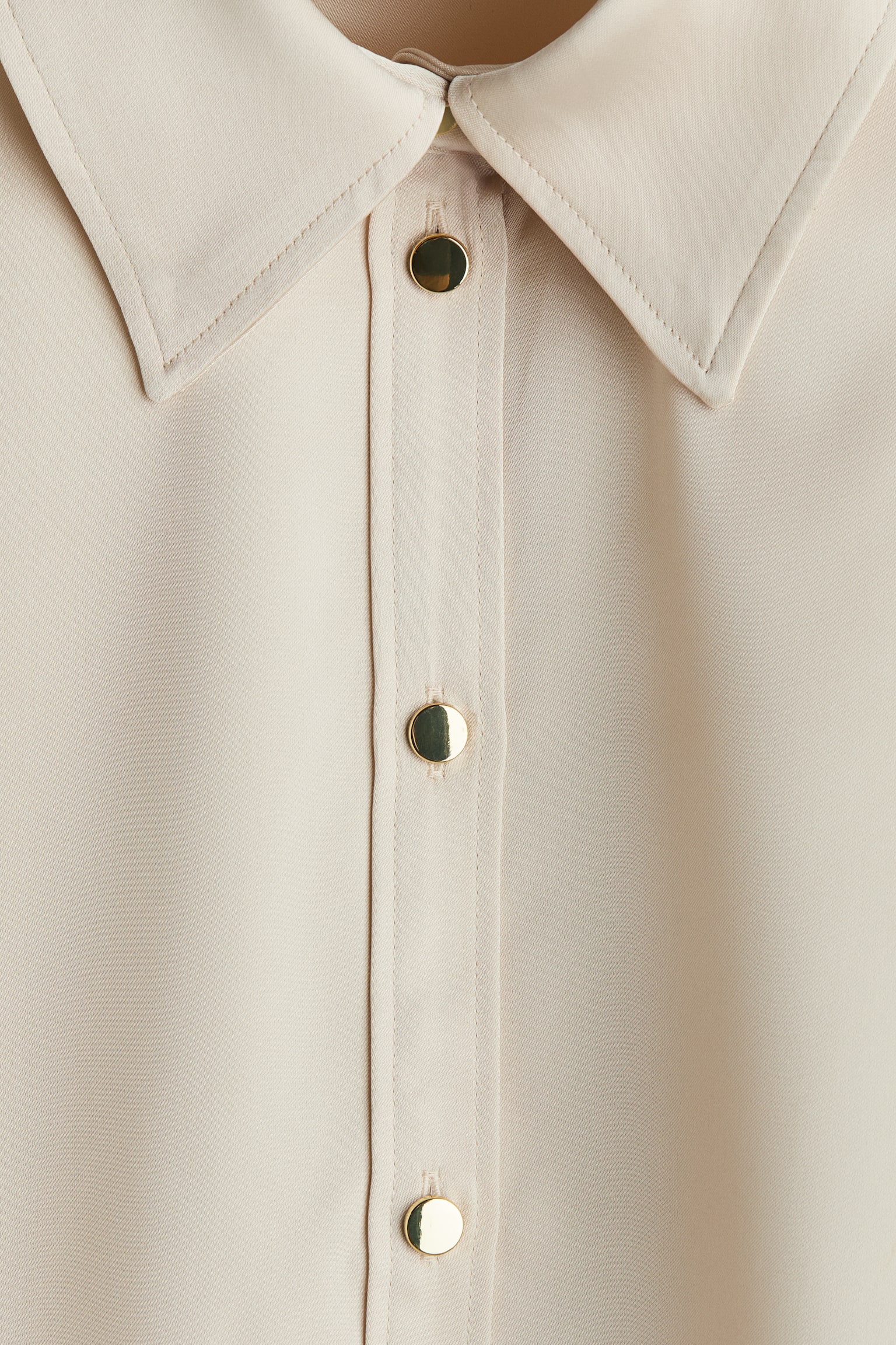 Satin shirt - Light beige/Black/Navy blue - 5