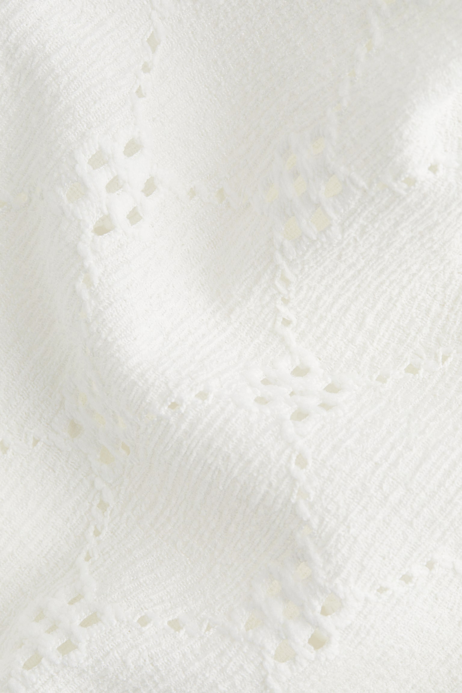 Áo kiểu có peplum xếp nếp - Màu trắng - 6