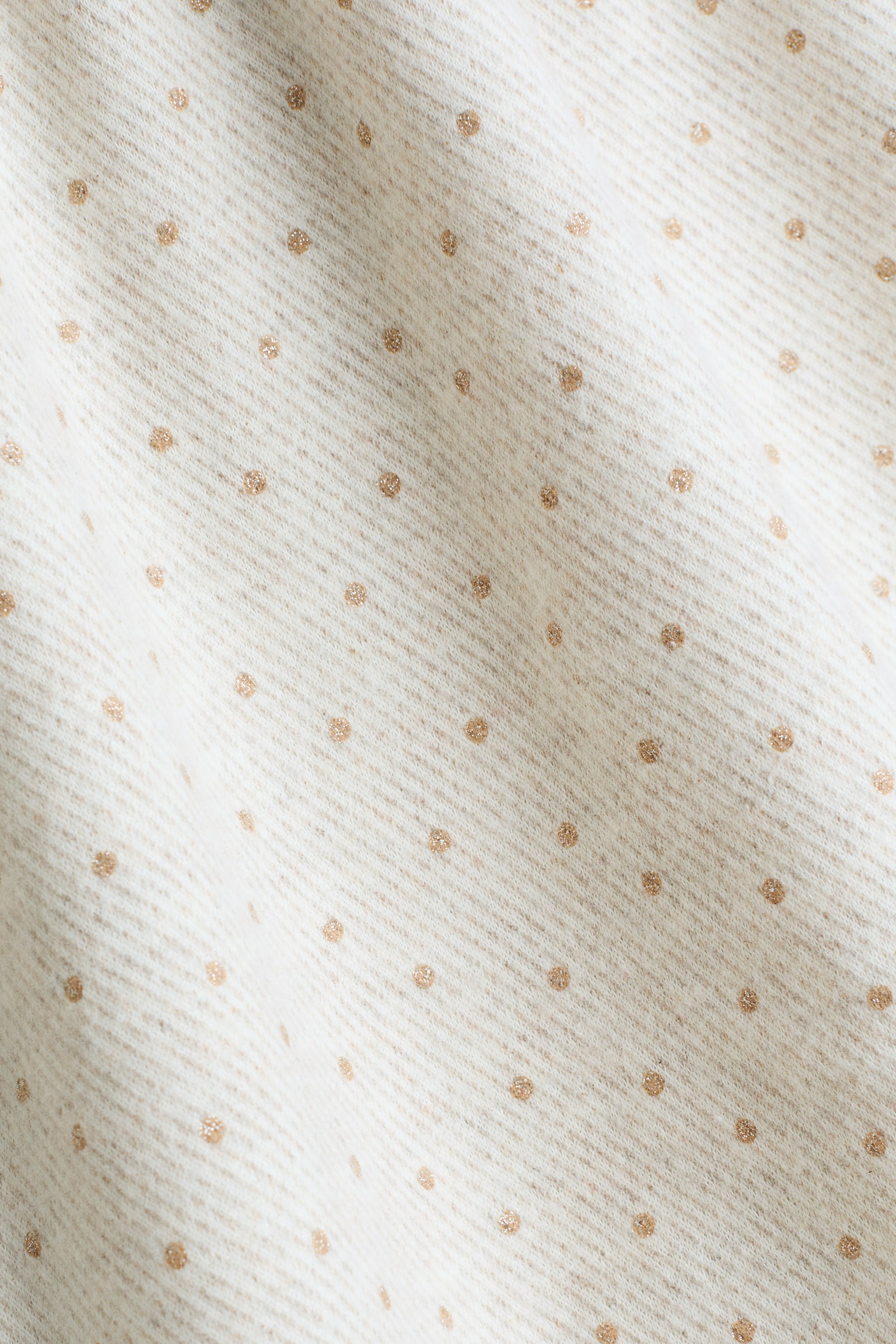 Robe volantée en coton - Beige clair/pois/Rose/nœuds - 2