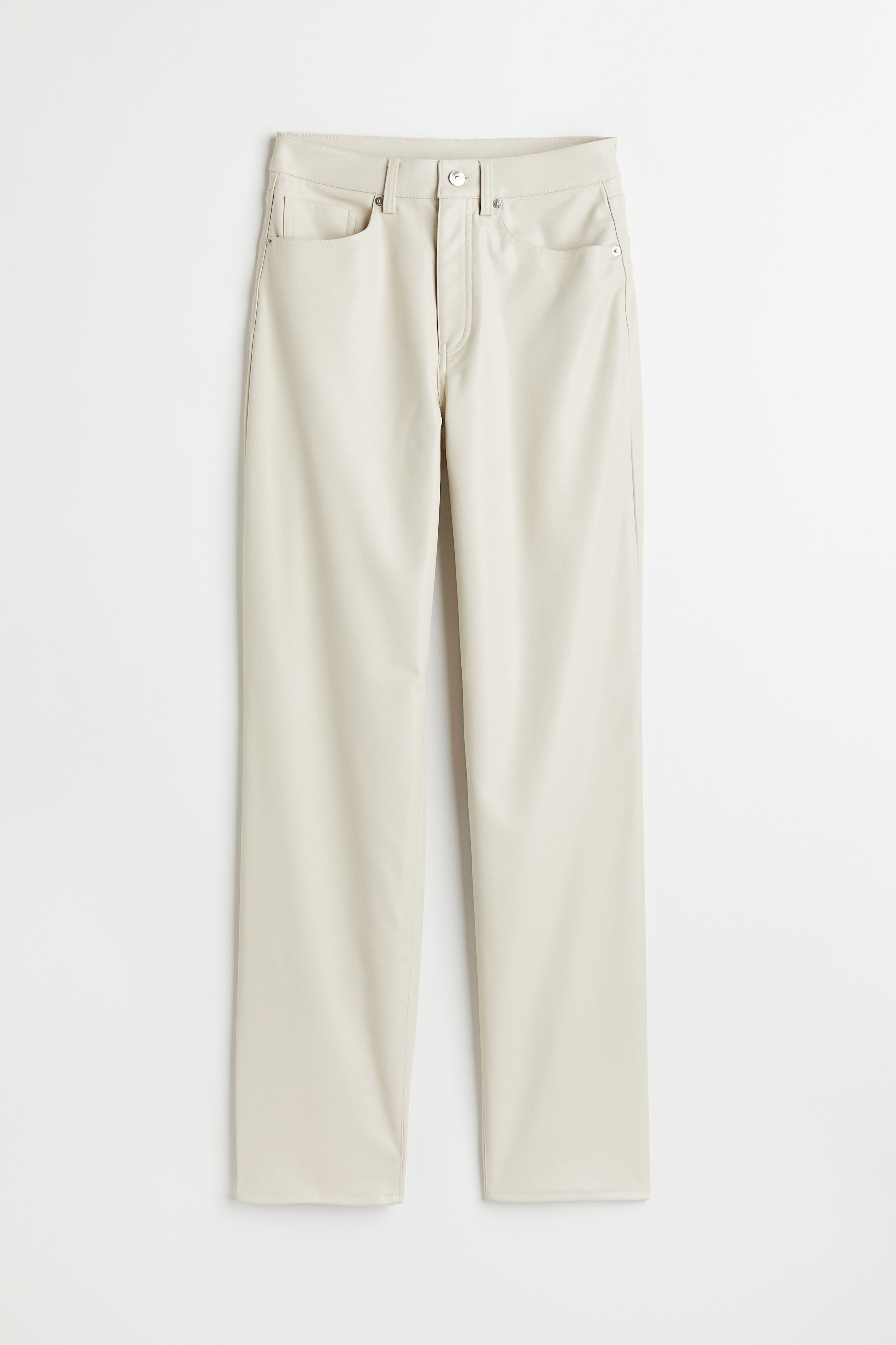 Hm fashion pantalon simili cuir