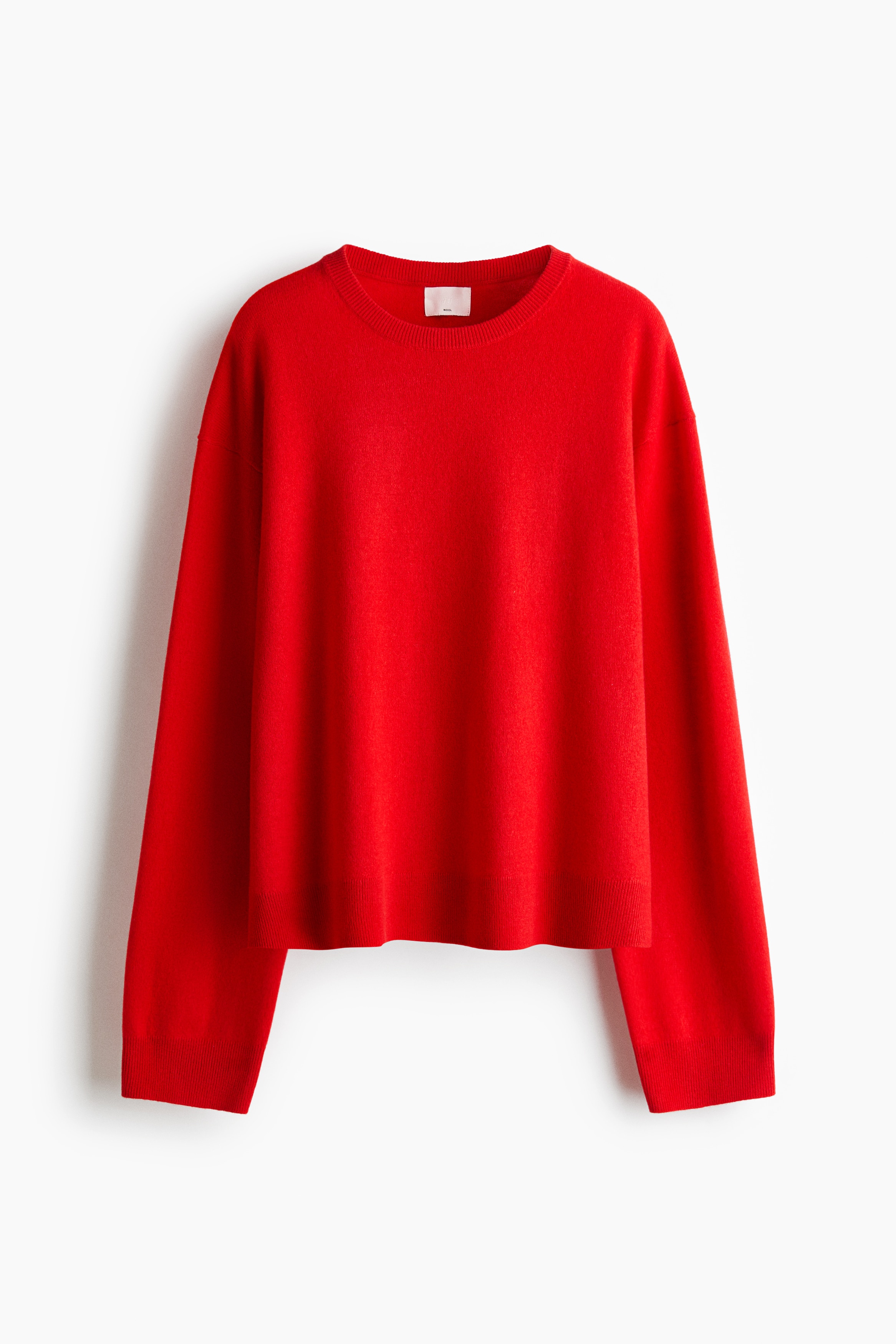 Oversized wool jumperModel