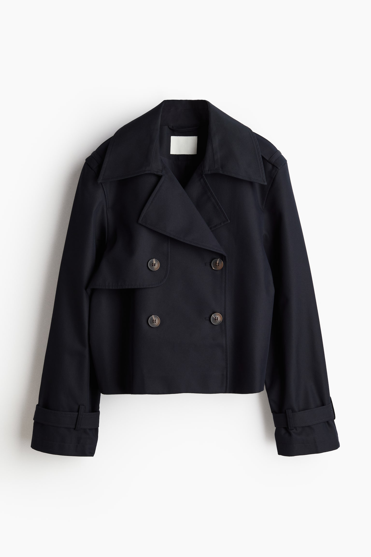 Trench-look jacket - Navy blue/Black/Dark khaki green/Beige - 2