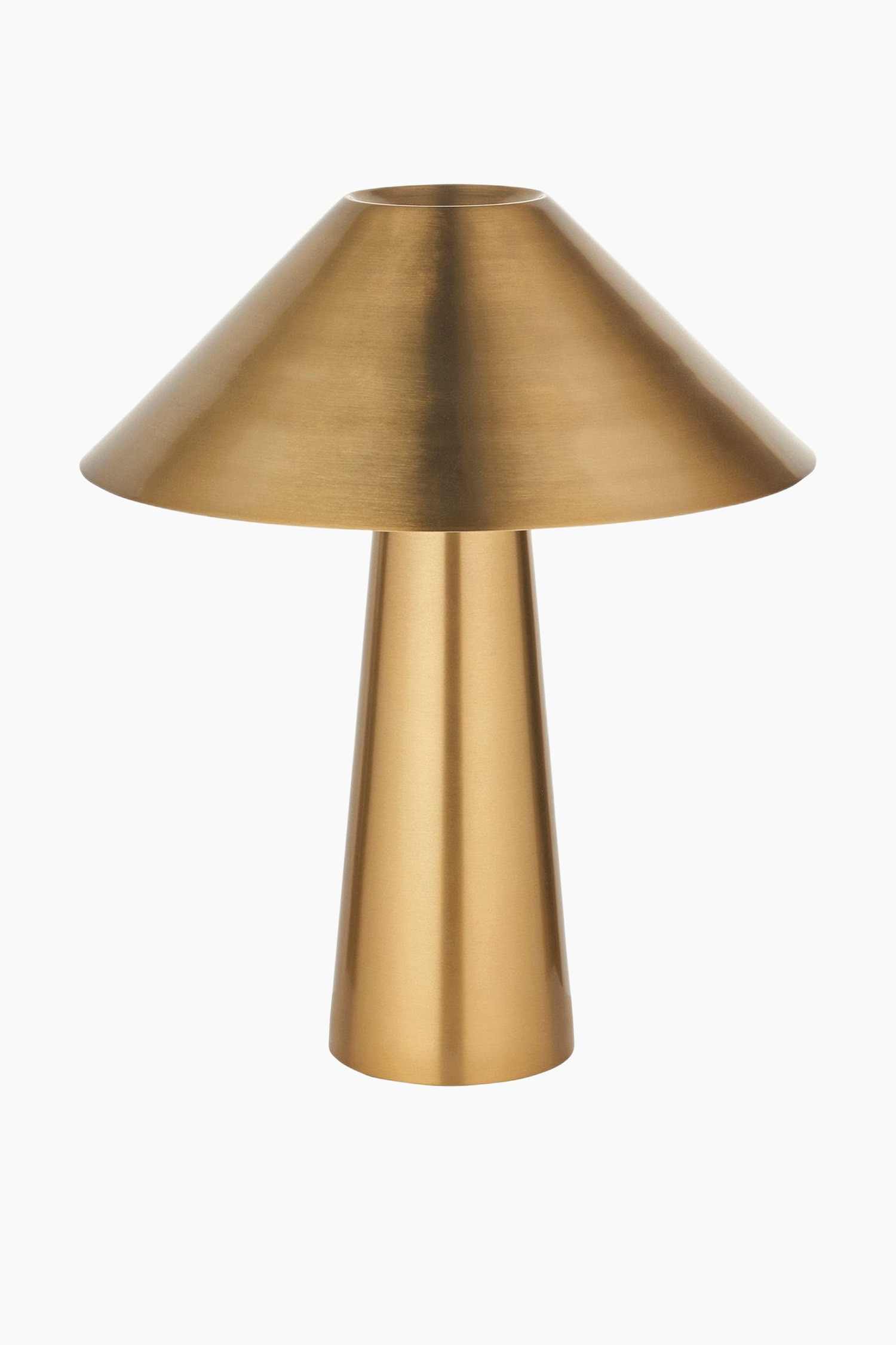 Brushed Brass Table Lamp - Brass