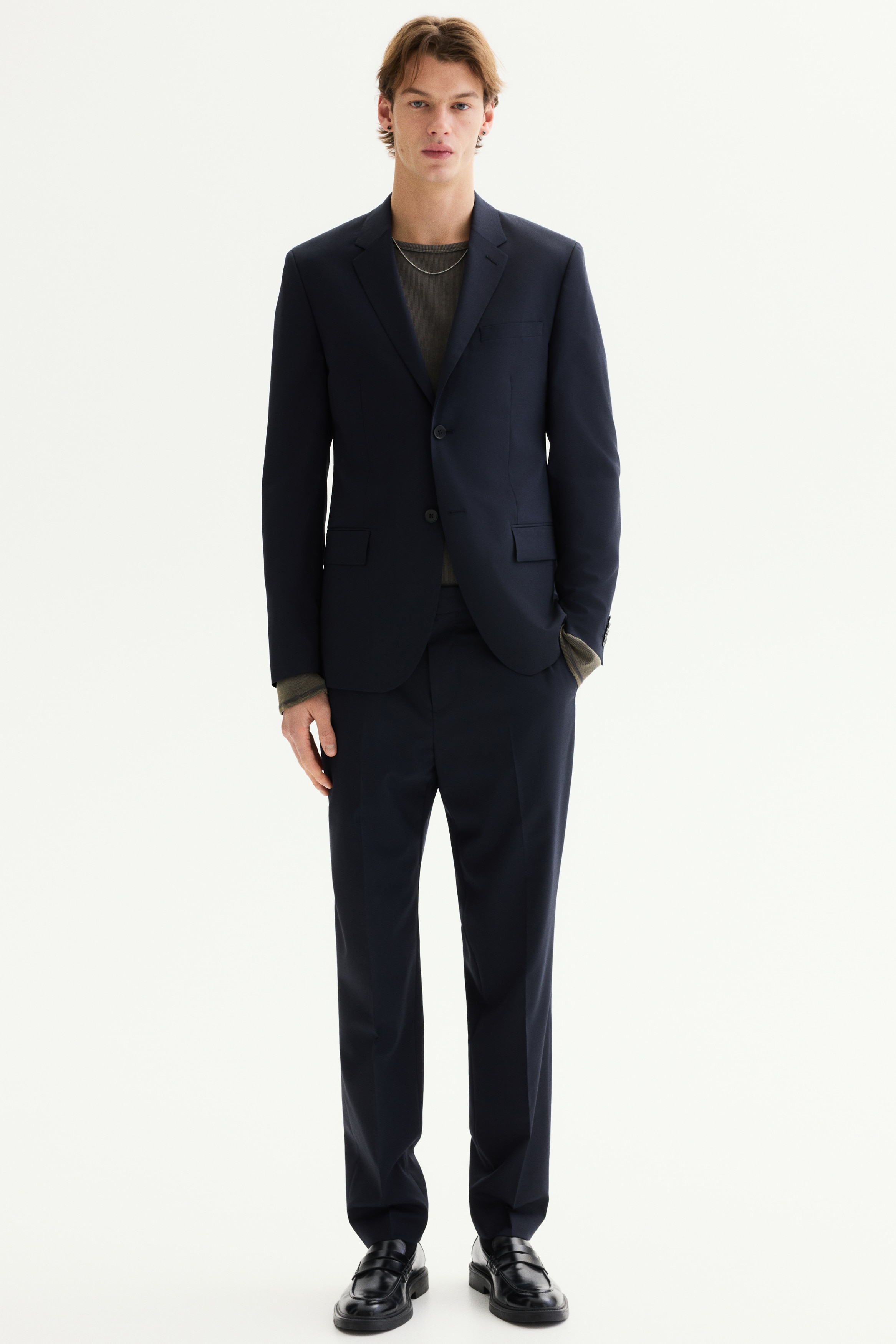 ネイビースーツ | 紺色セットアップ 結婚式用 他 | H&M JP