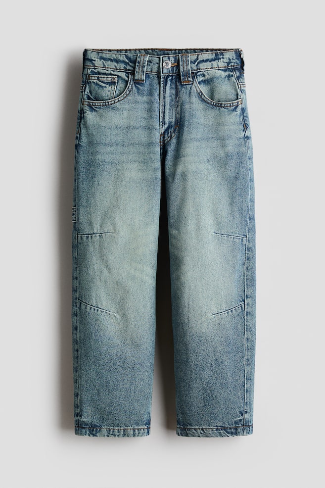 Baggy Fit Carpenter jeans - Washed denimblauw/Licht denimblauw/Washed denimgrijs - 1