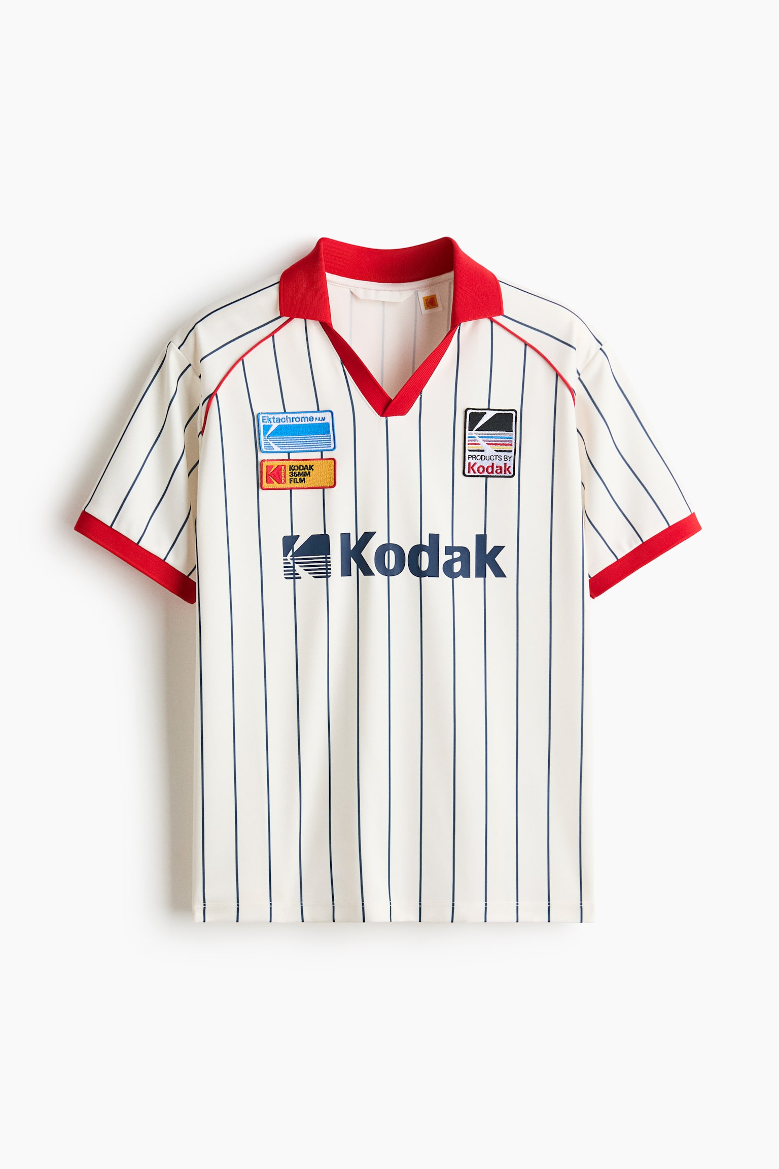 Design Detail Polo Shirt - White/Kodak/Light blue/Kodak - 1