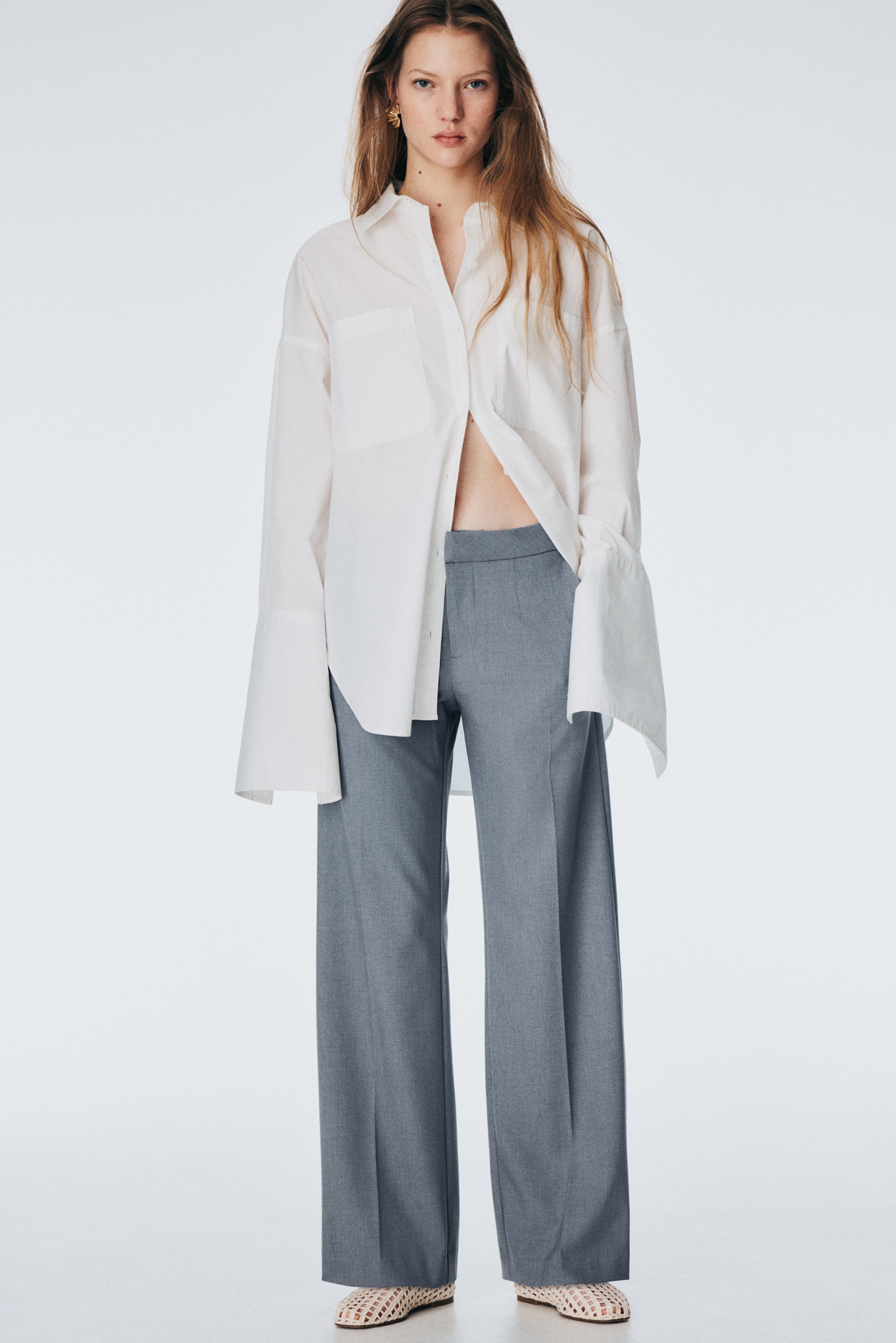 Women's Gray Dress Pants | H&M US