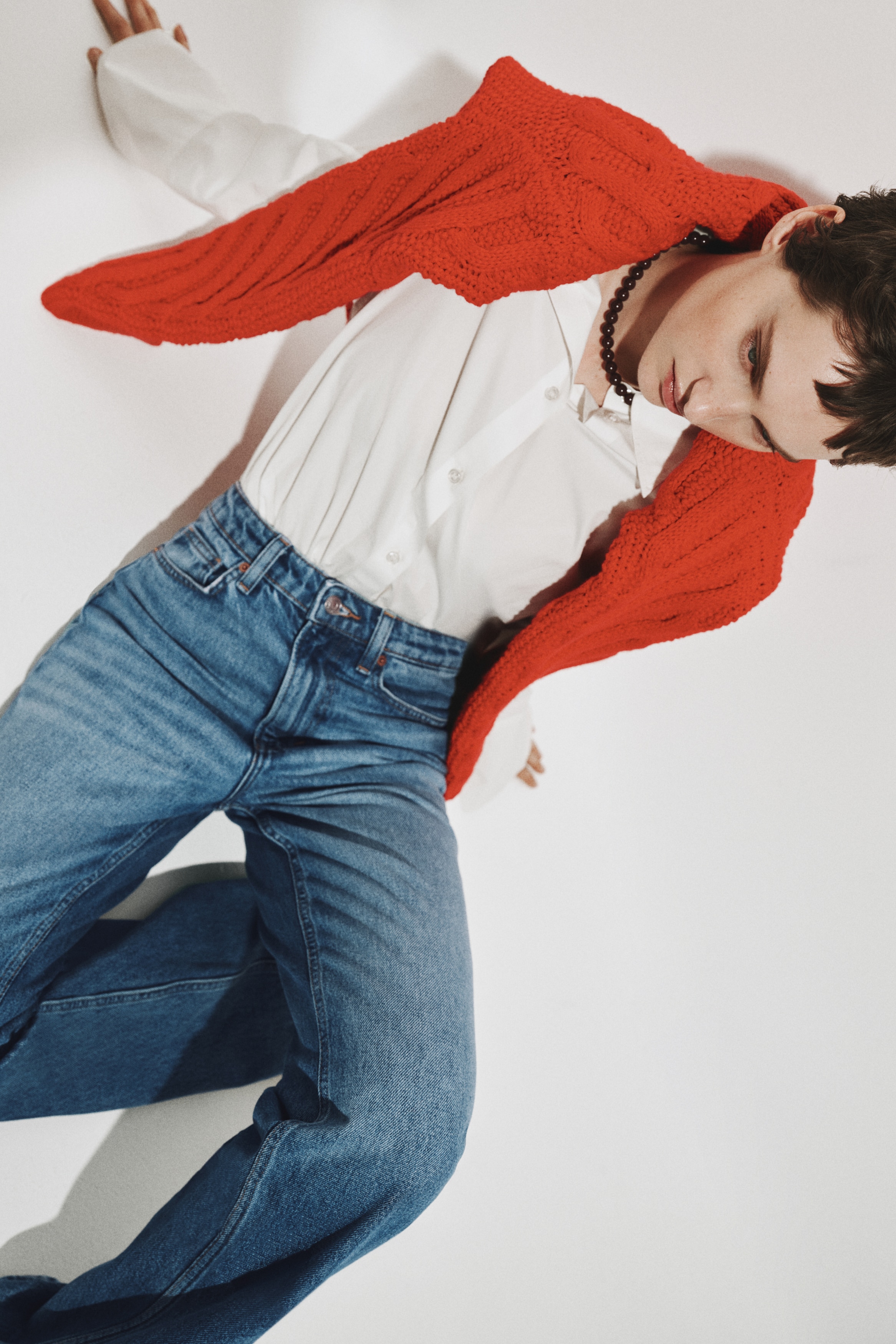 Straight High Jeans - Washed denim blue/Denim blue/Light denim blue/Dark denim blue/Denim blue