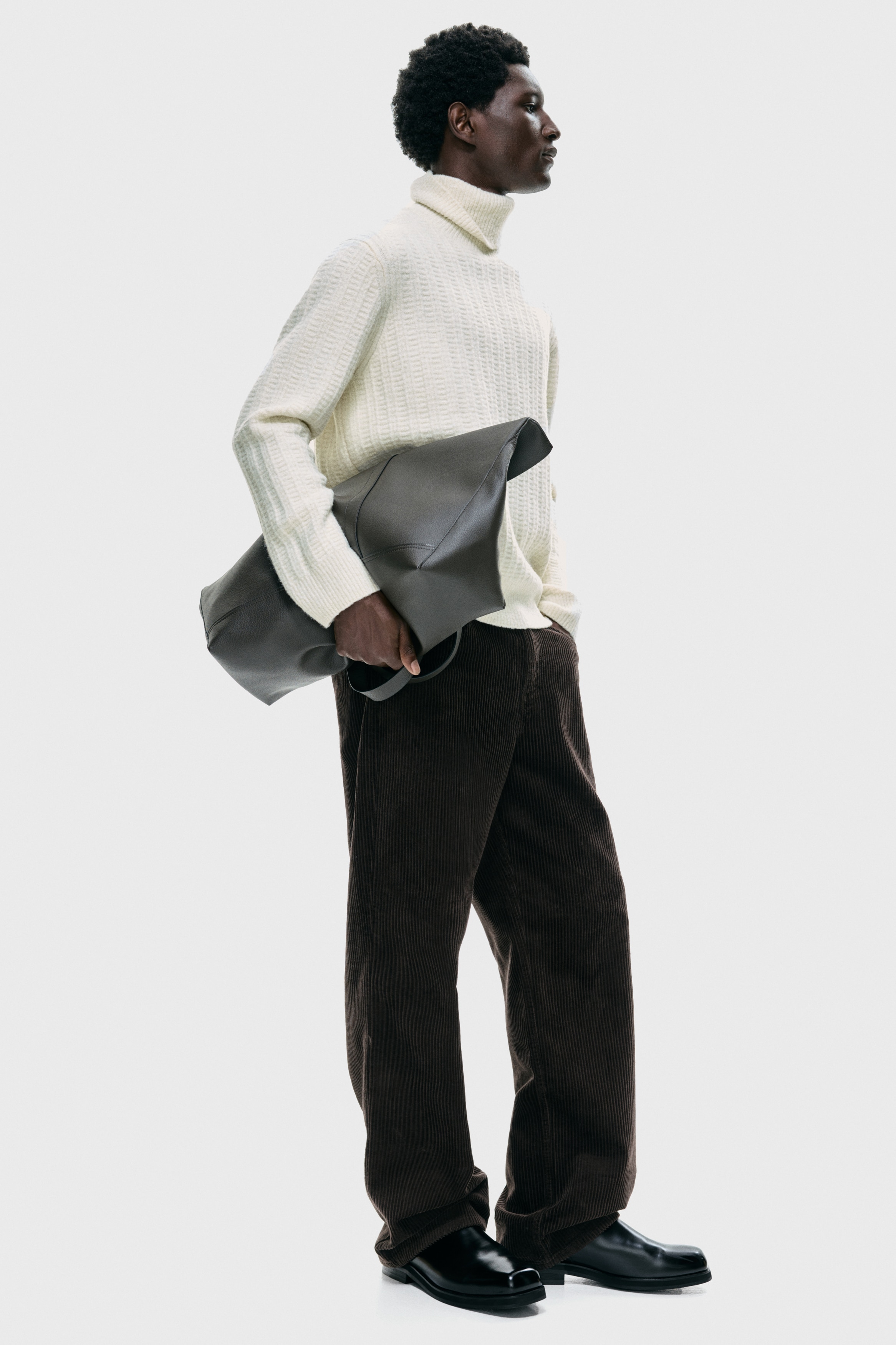 Regular Fit Polo-neck jumper