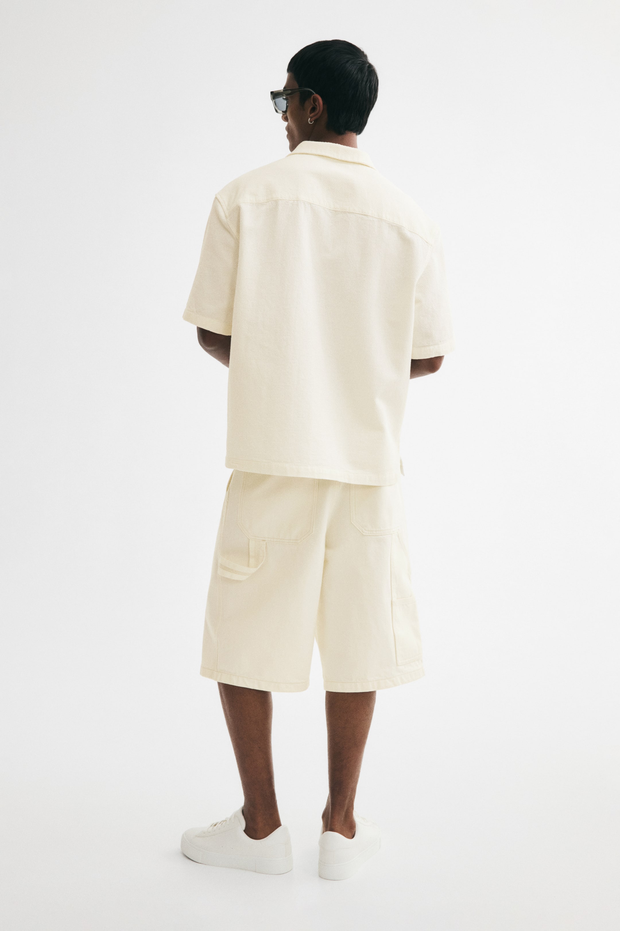 Relaxed-Fit Waffled Resort Shirt
