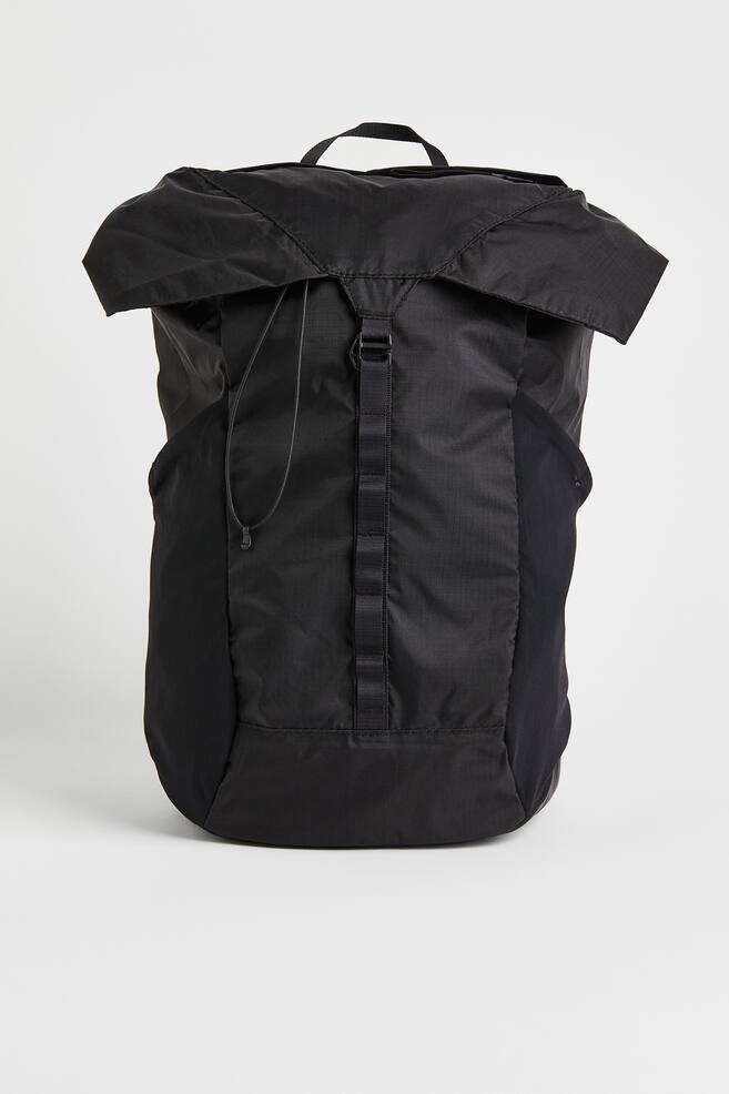 Water-repellent backpack - Black - 1