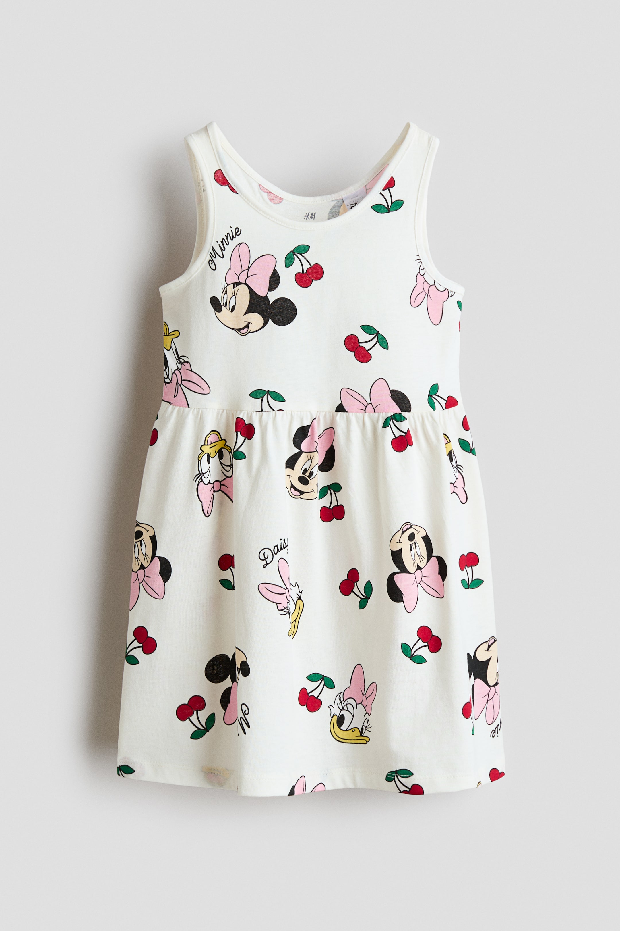 Xem ảnh lớn hơn: Váy cotton in hình - Màu trắng/Chuột Minnie - Kids | H&M VN 1