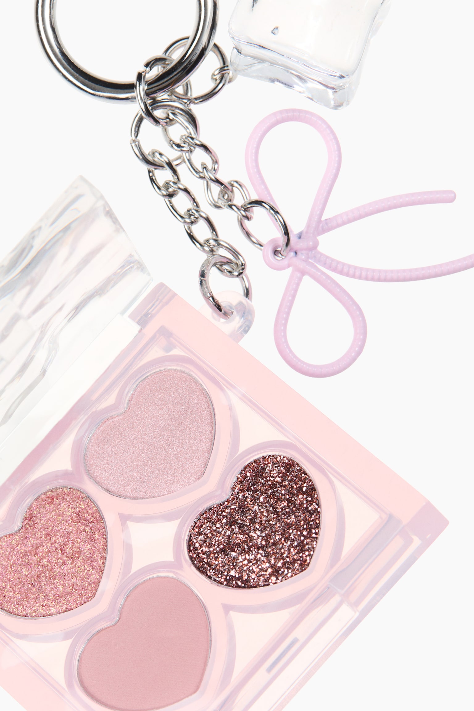 Paleta de sombras para ojos - Rosa/Beige/Dorado - 2