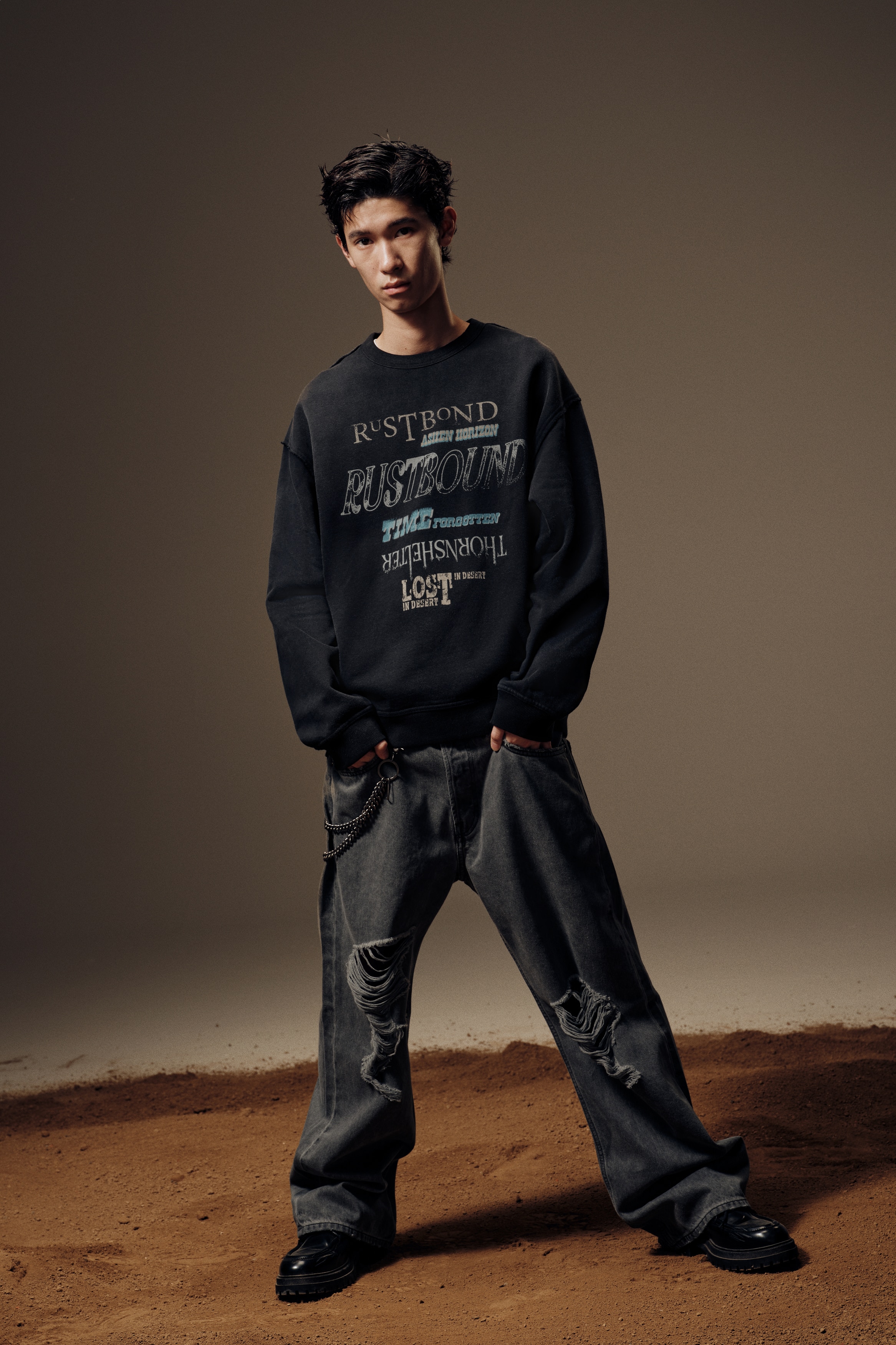 WTAPS 骨のクロスプリント スウェットシャツ M WTAPS 骨のクロスプリント スウェットシャツ M スウェットシャツ