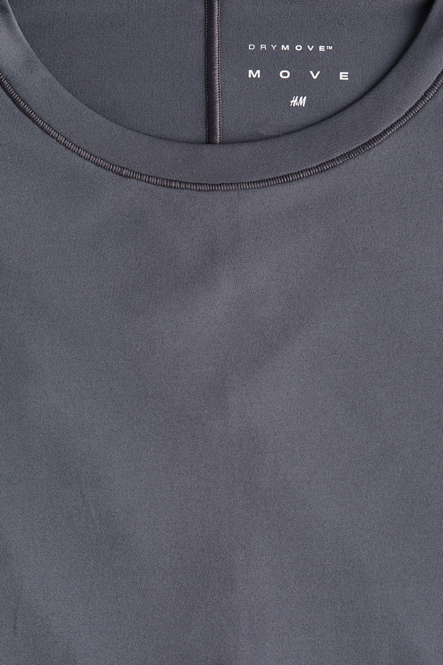 Sports Top with DryMove™ - Dark gray/Black/Ivory white/Dusty pink - 2