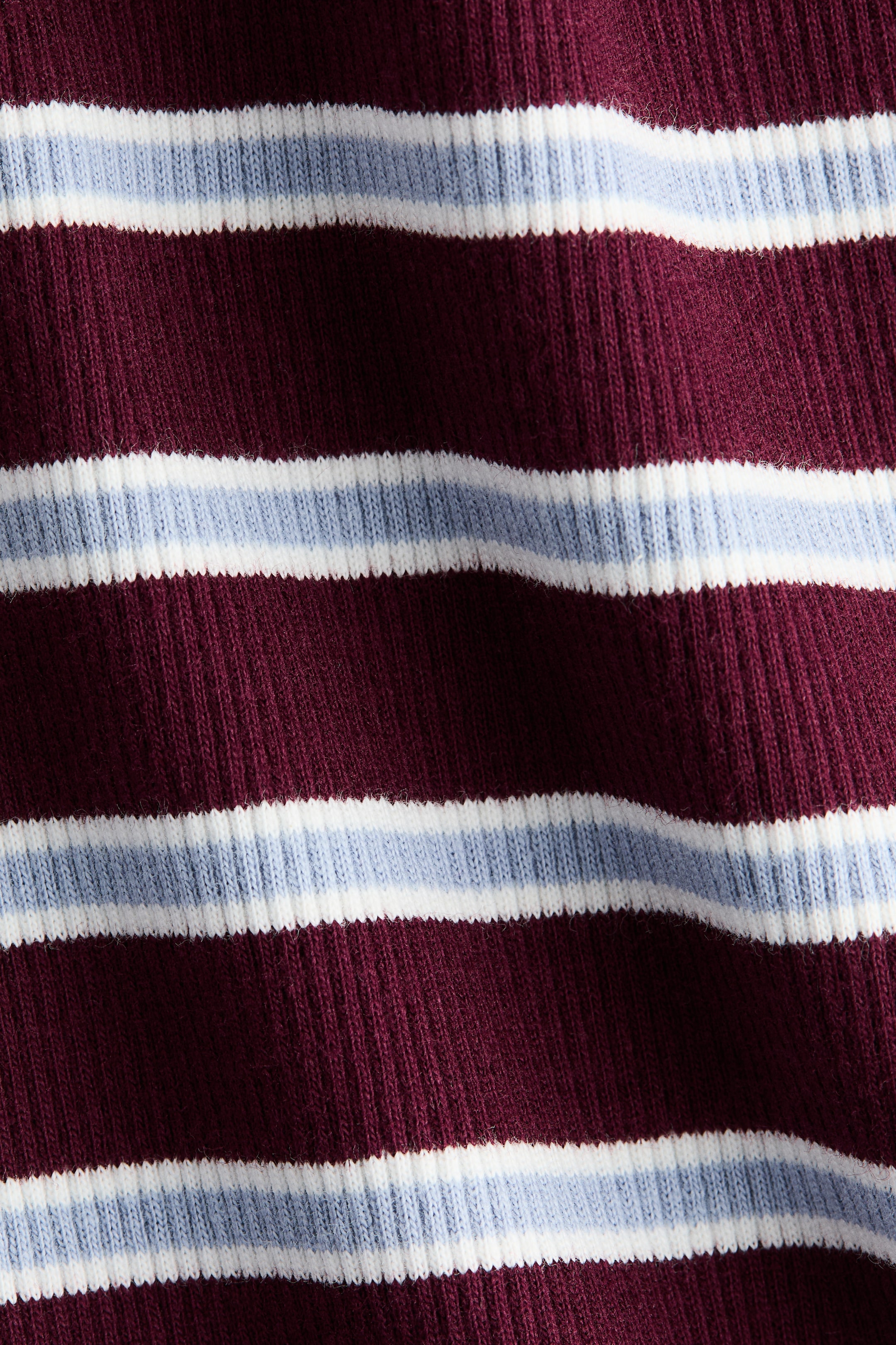 Ribbed Boat-Neck Top