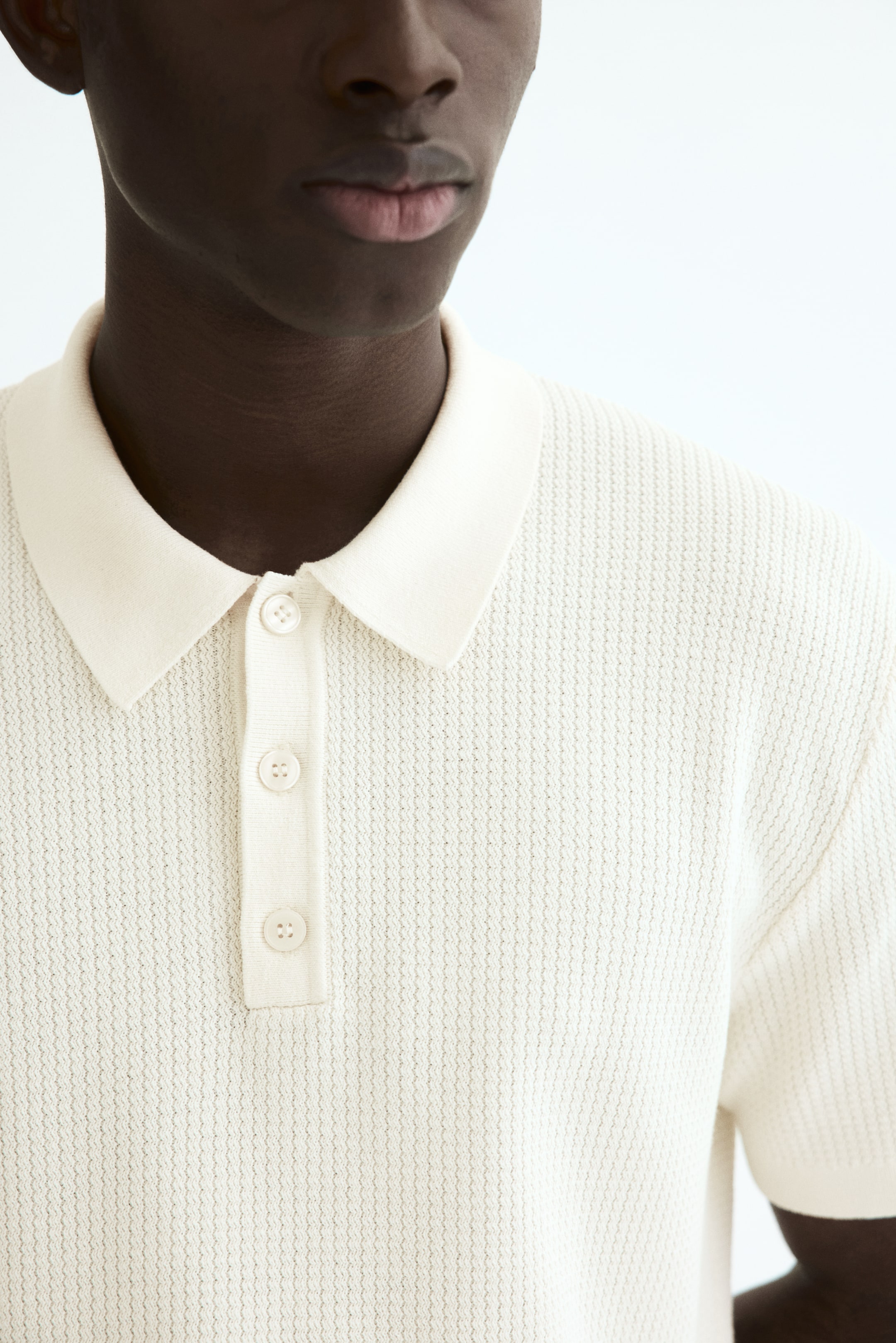 Regular-Fit Knit Polo Shirt