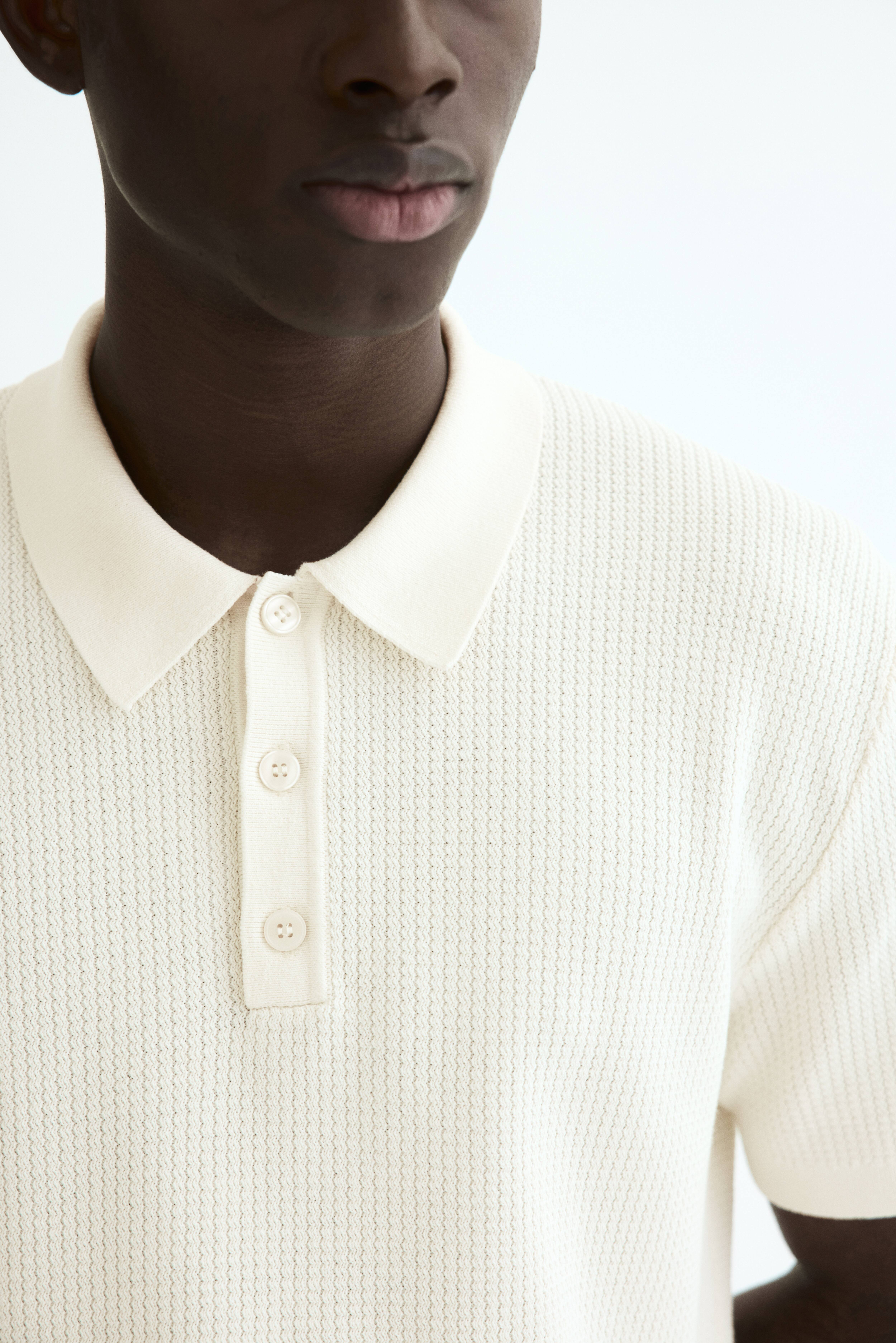 Regular-Fit Knit Polo Shirt