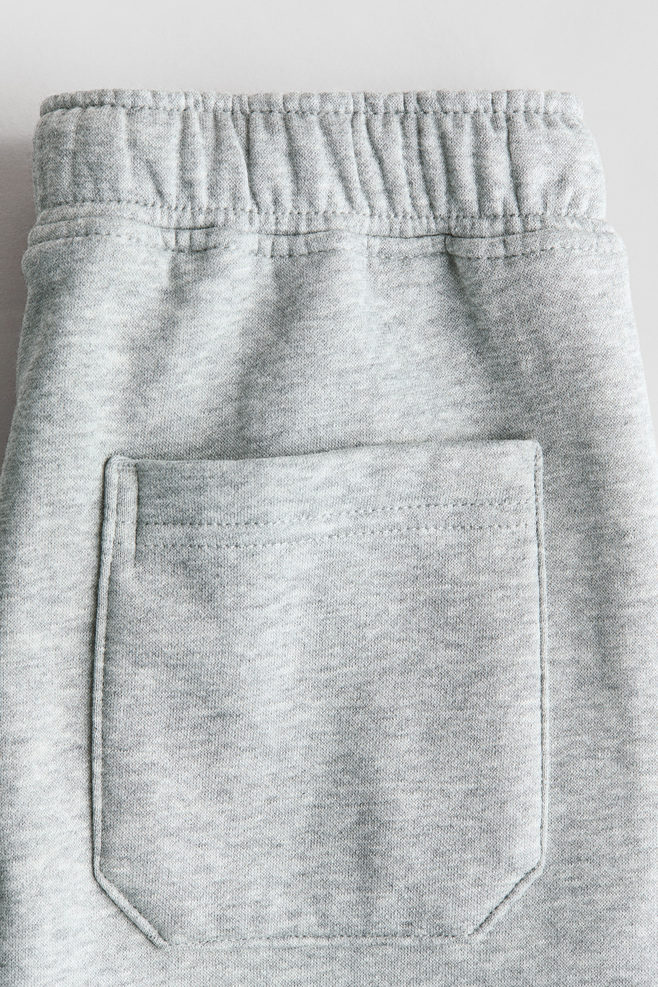 Brushed-Inside Joggers with Printed Motif