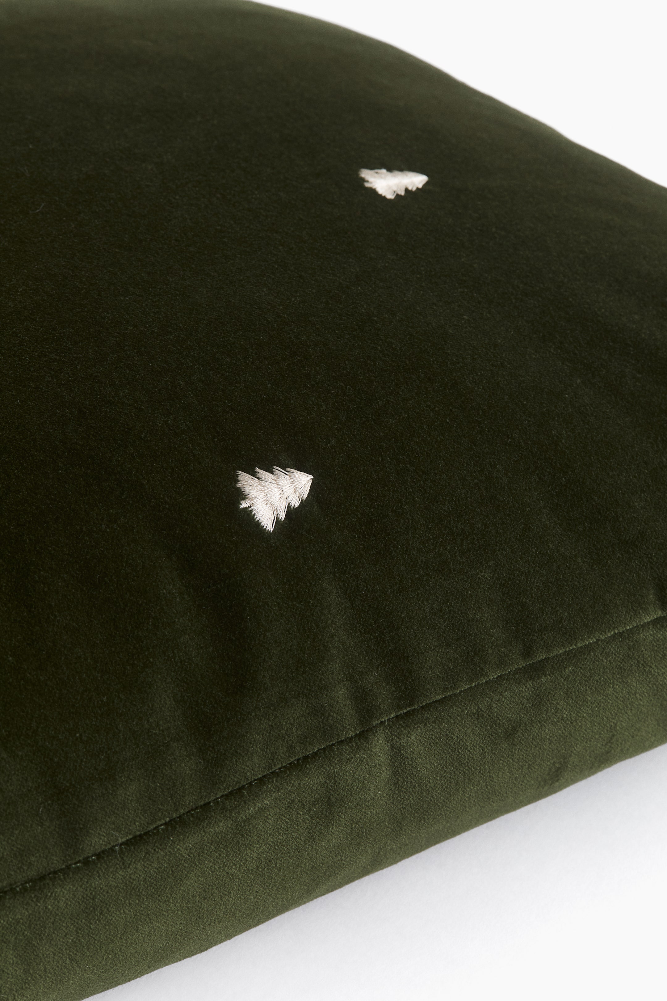 Embroidered-Motif Cushion Cover