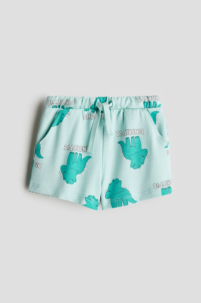 Printed sweatshorts - Turquoise/Dinoriffic/Light green/Roar Vibe/Light grey/Athletic Dept. - 1