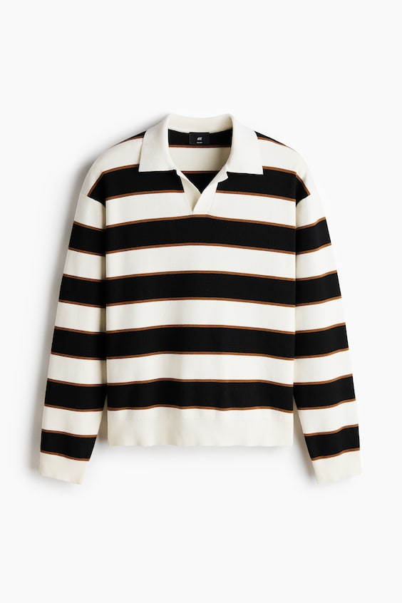 Мужские рубашки H&M Relaxed-Fit Polo Shirt