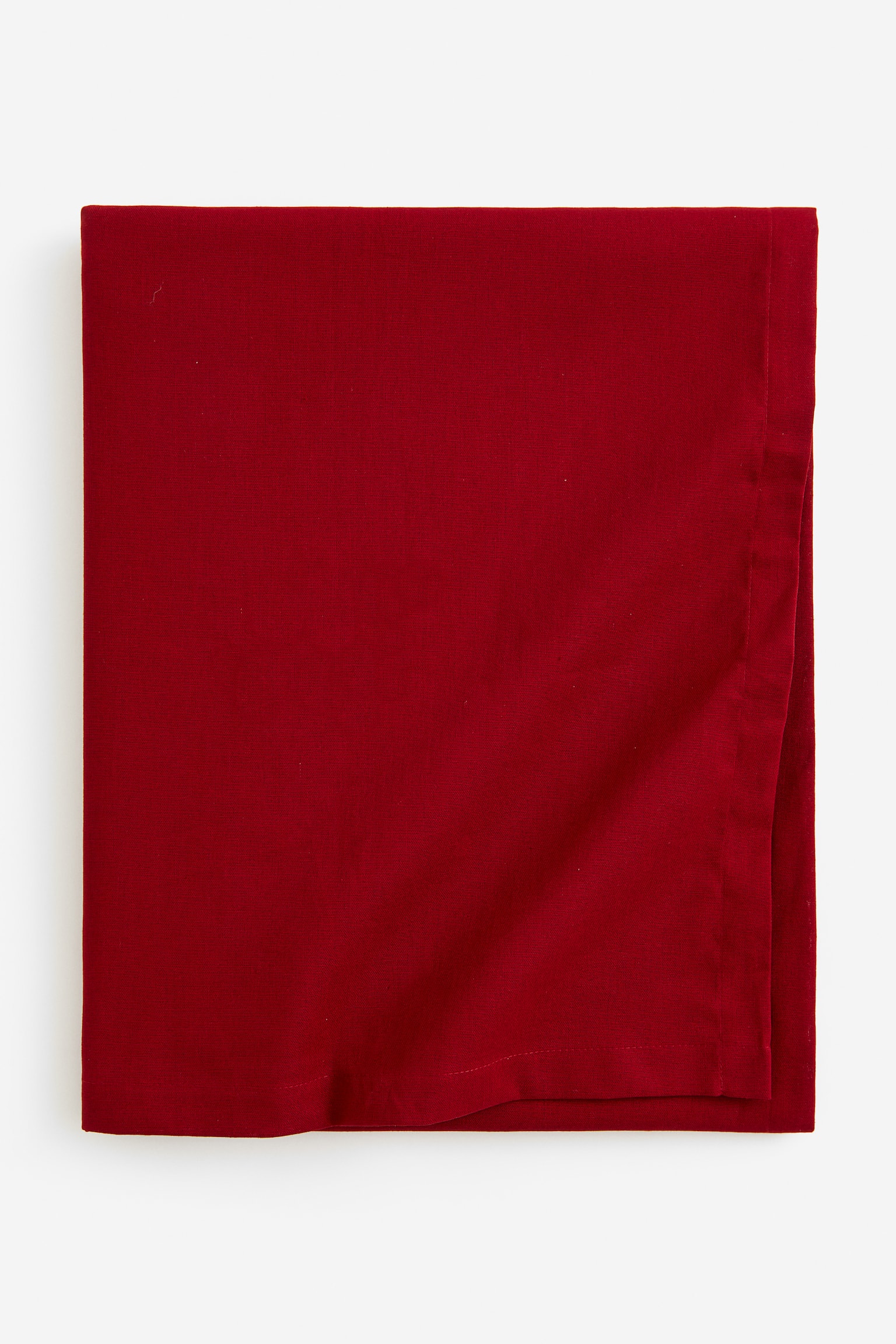 Cotton tablecloth - Dark red/Dark green/White/Dark grey/Orange/Light purple - 1