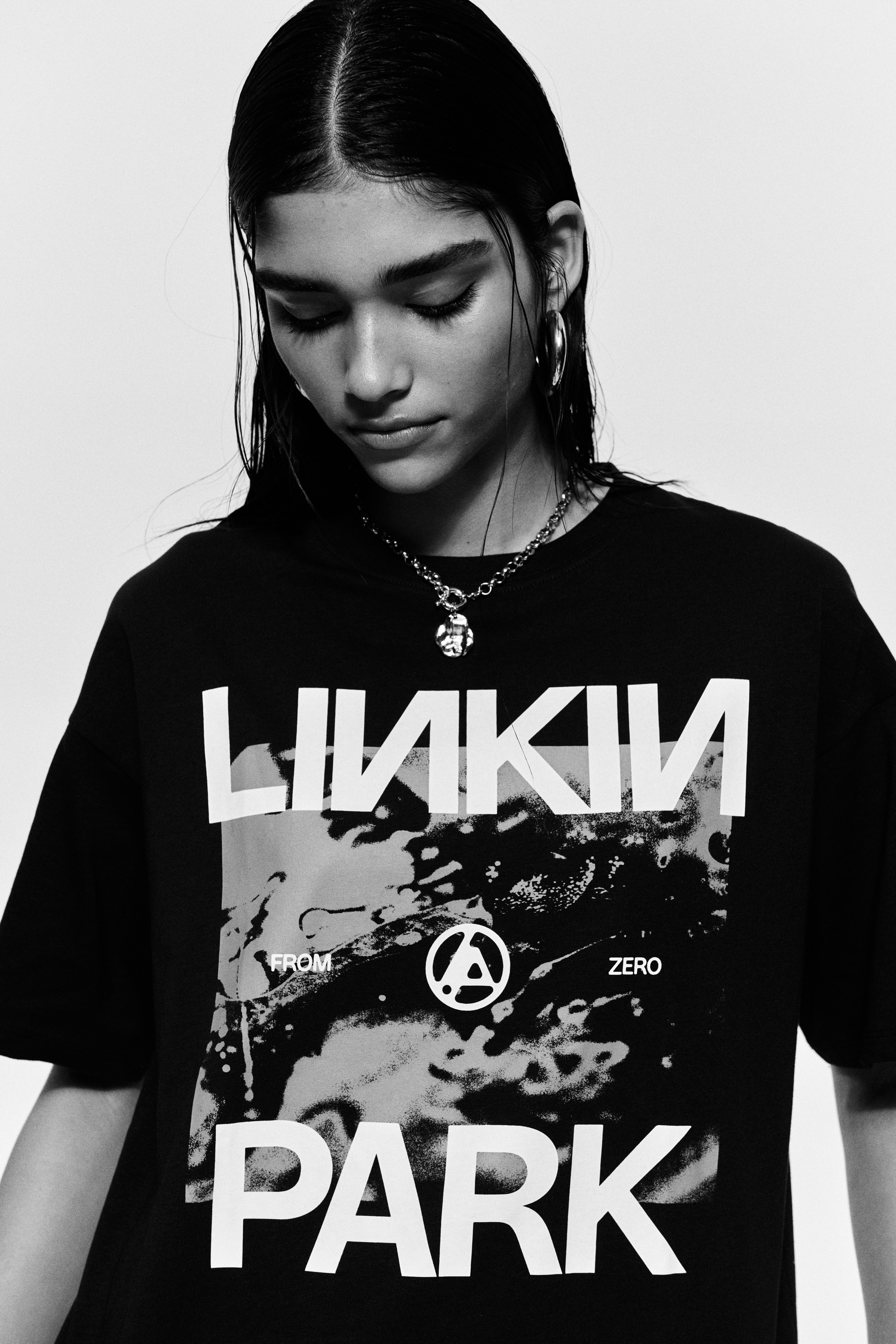 Oversized T-Shirt with Printed Motif from H&M - $19.99