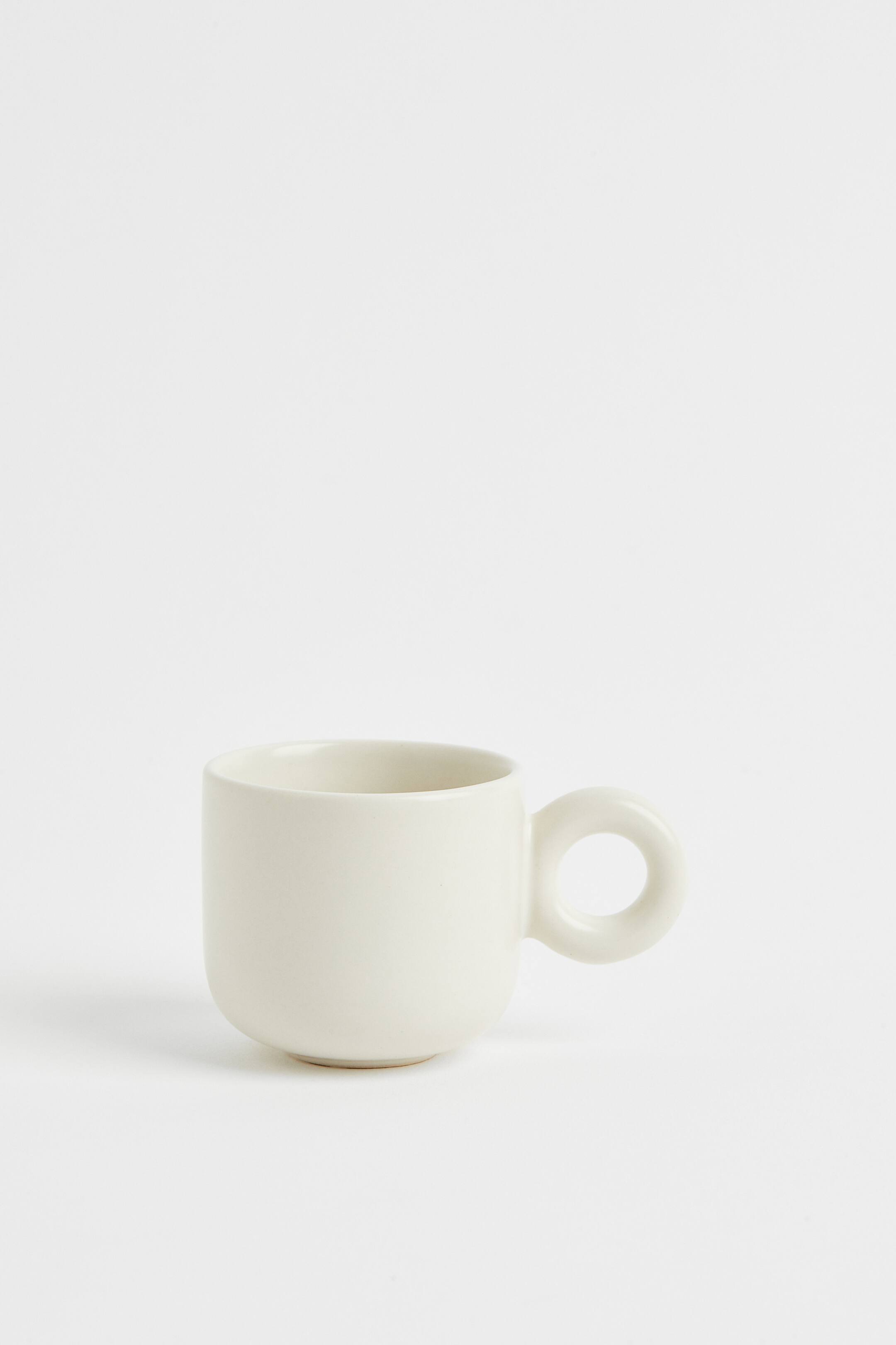 Set 6 Tazzine da caffè in Gres Kaleidos Grigio - acquista su Giordano Shop