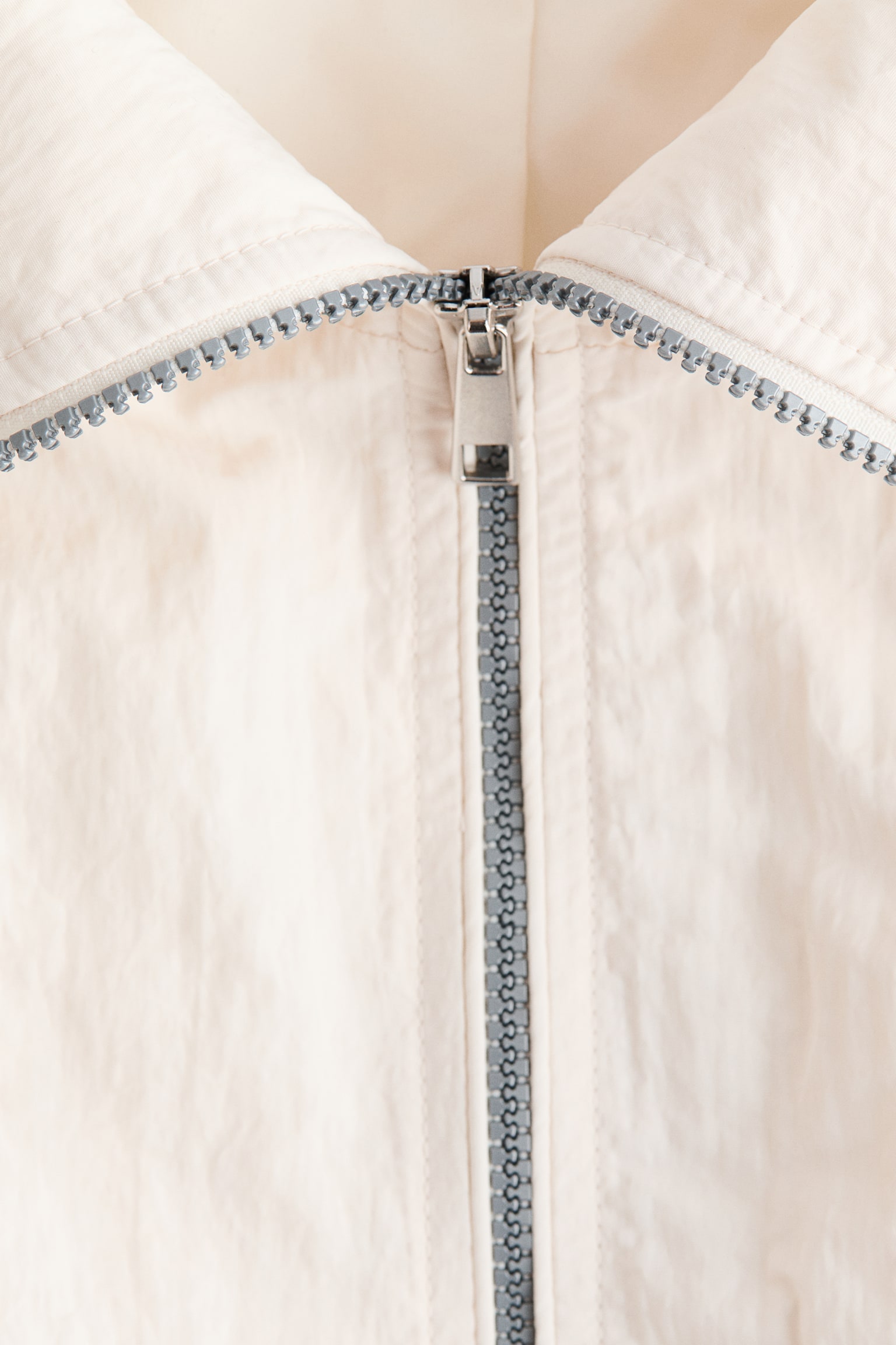 Женская куртка H&M Oversized Bubble-Hem, цвет: Кремовый — фото 6