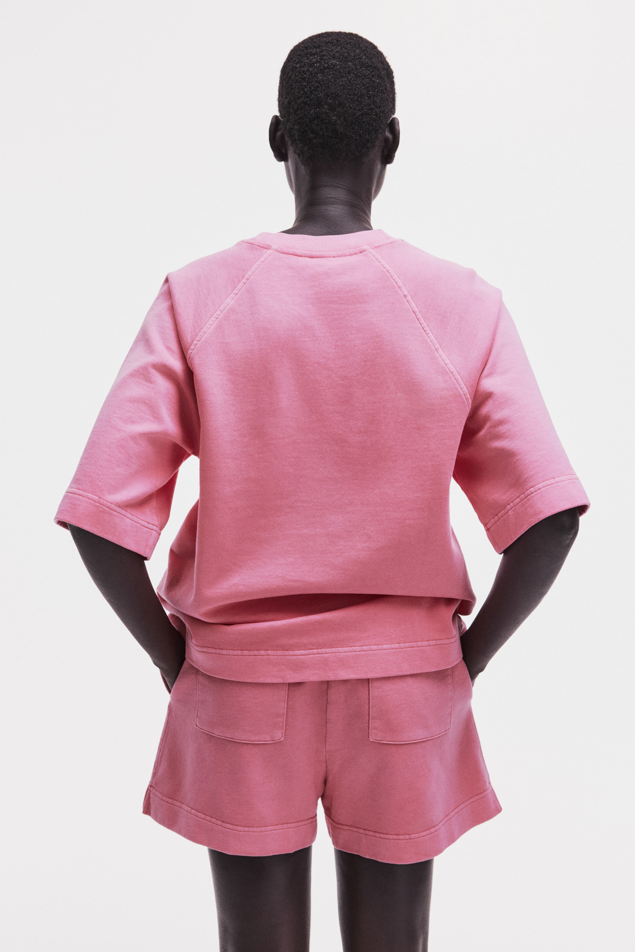 Washed Cotton Sweatshorts