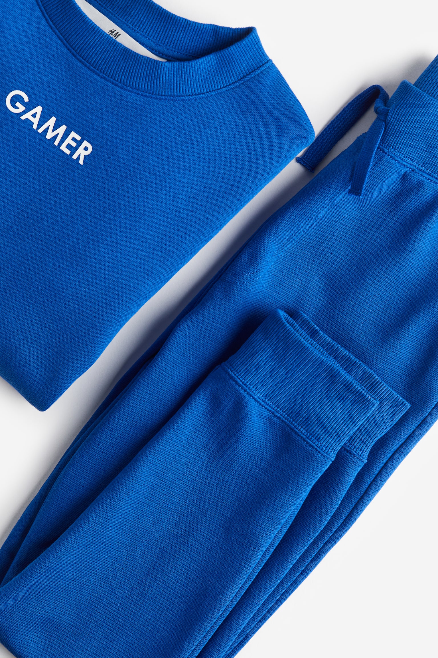 2-piece Sweat Set - Bright blue/Gamer - 2