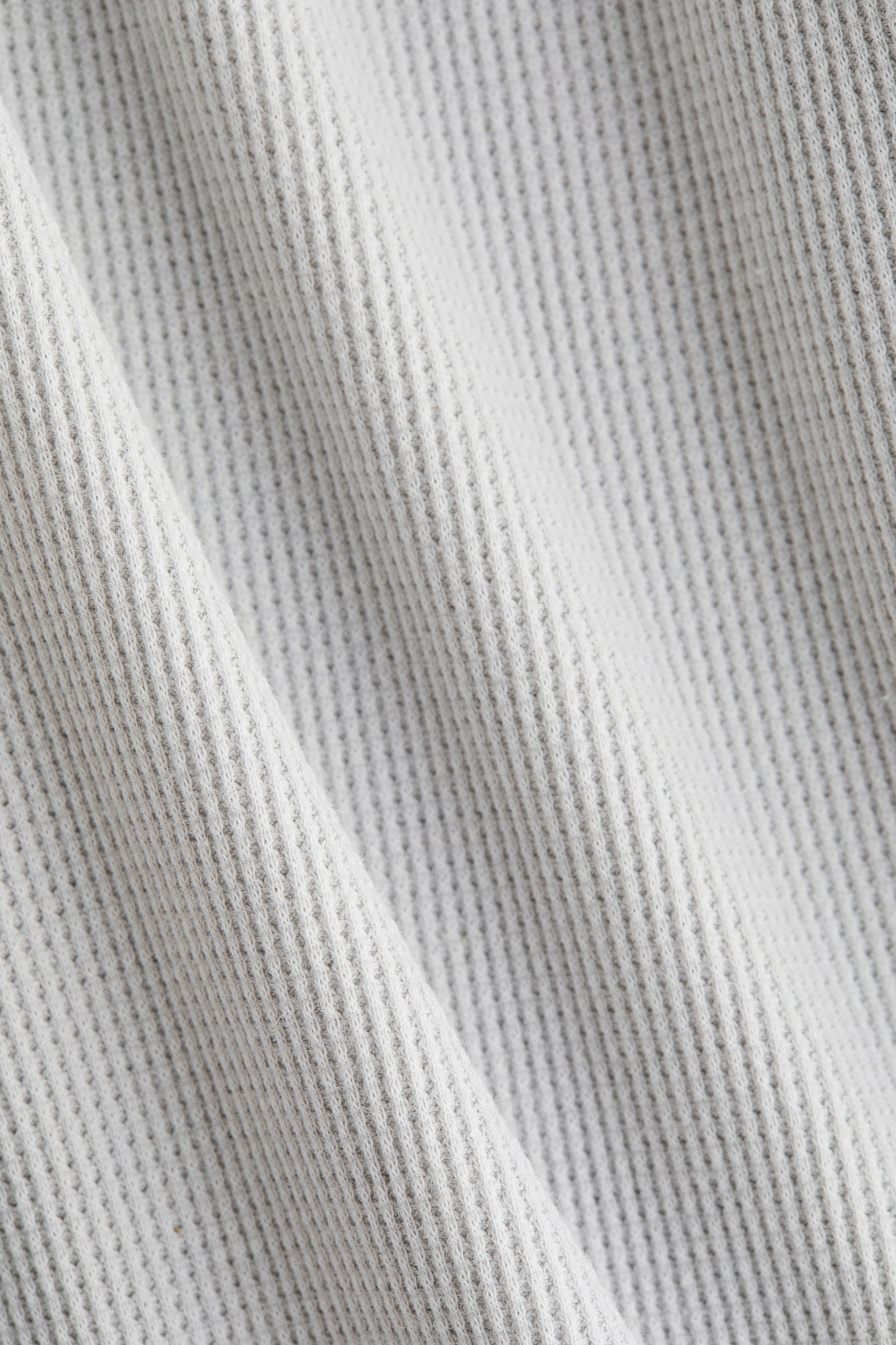 華夫格平紋長褲 - 淺灰色/蜜粉紅色/海軍藍 - 3