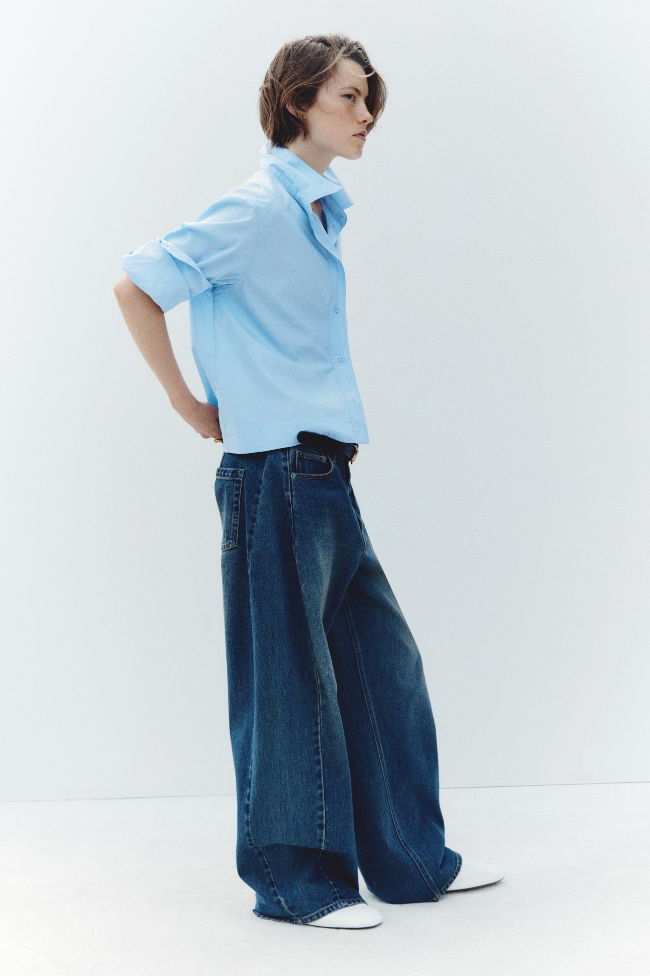 Oversized Poplin Shirt