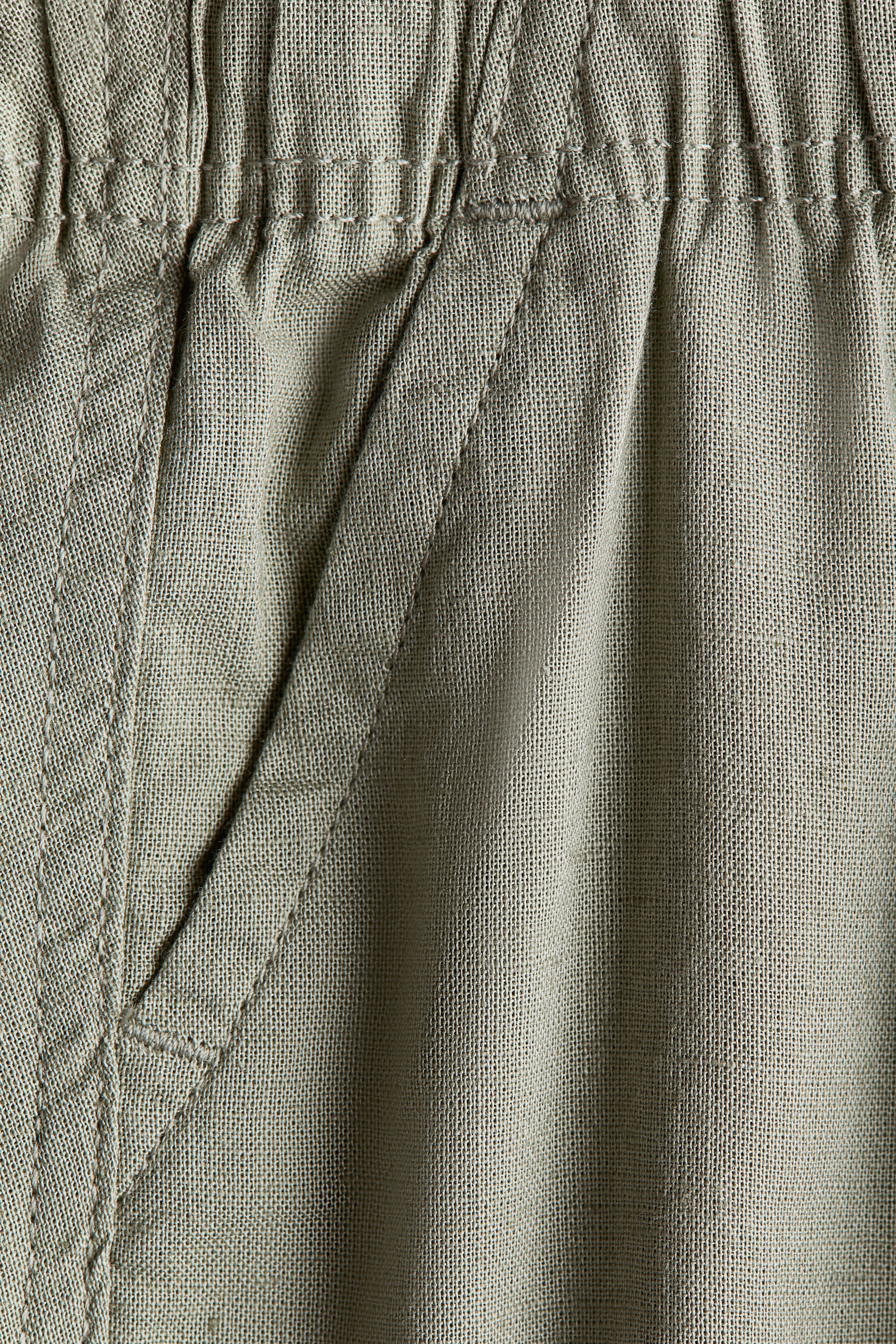 Linen-Blend Shorts by H&M