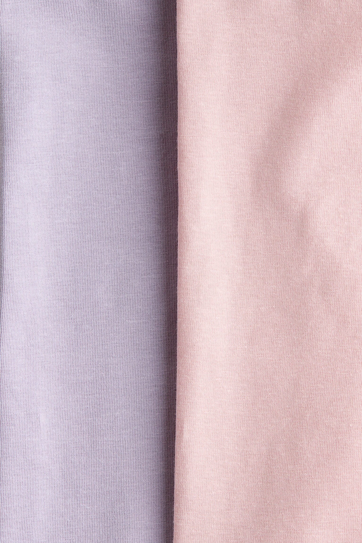 2-pack cotton cycling shorts - Light pink/Light purple - 2