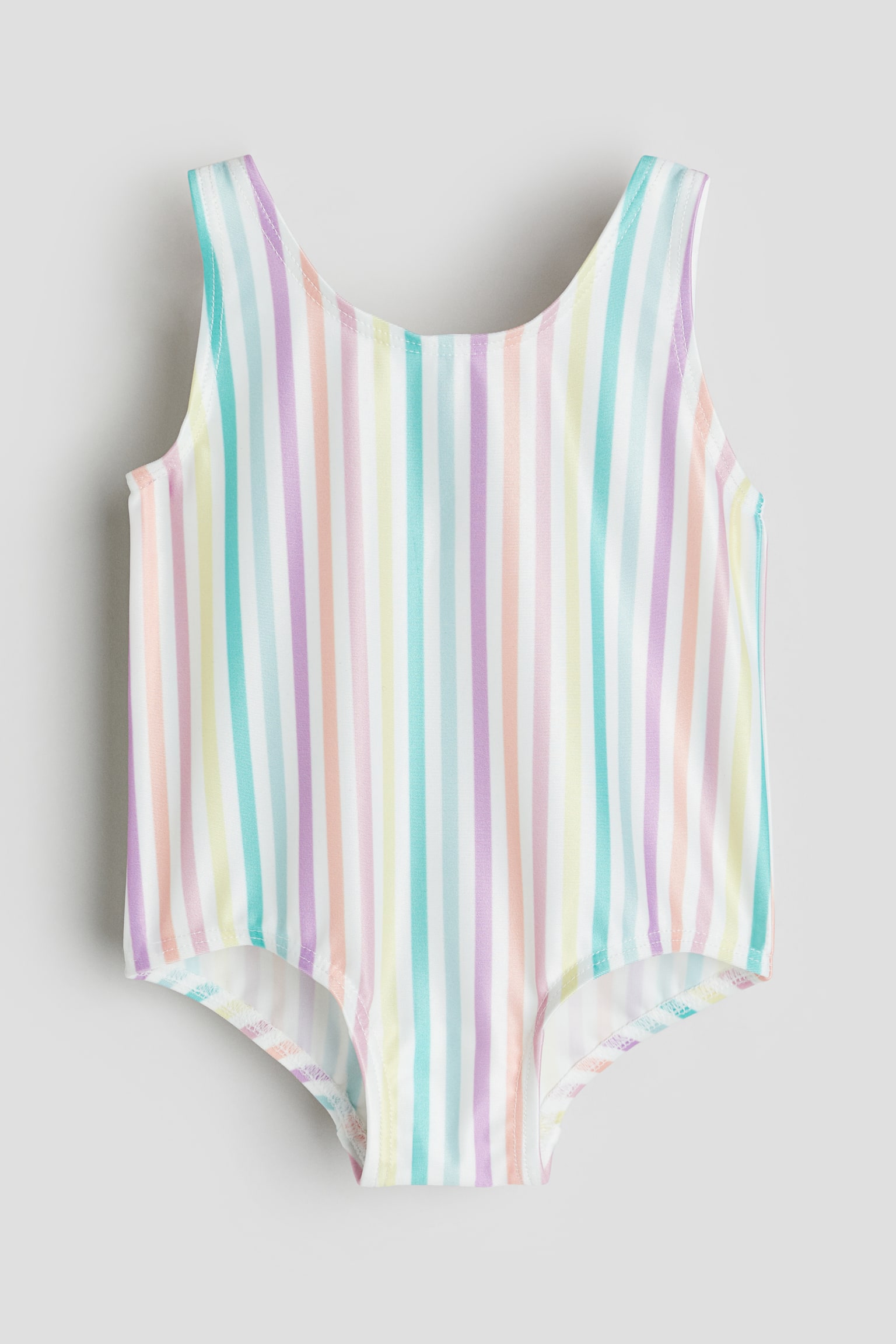 Pattern Swimsuit - White/Stripe/Light pink/Whales/Dusty pink/Lemons/Turquoise/Dinosaurs/White/Floral - 1