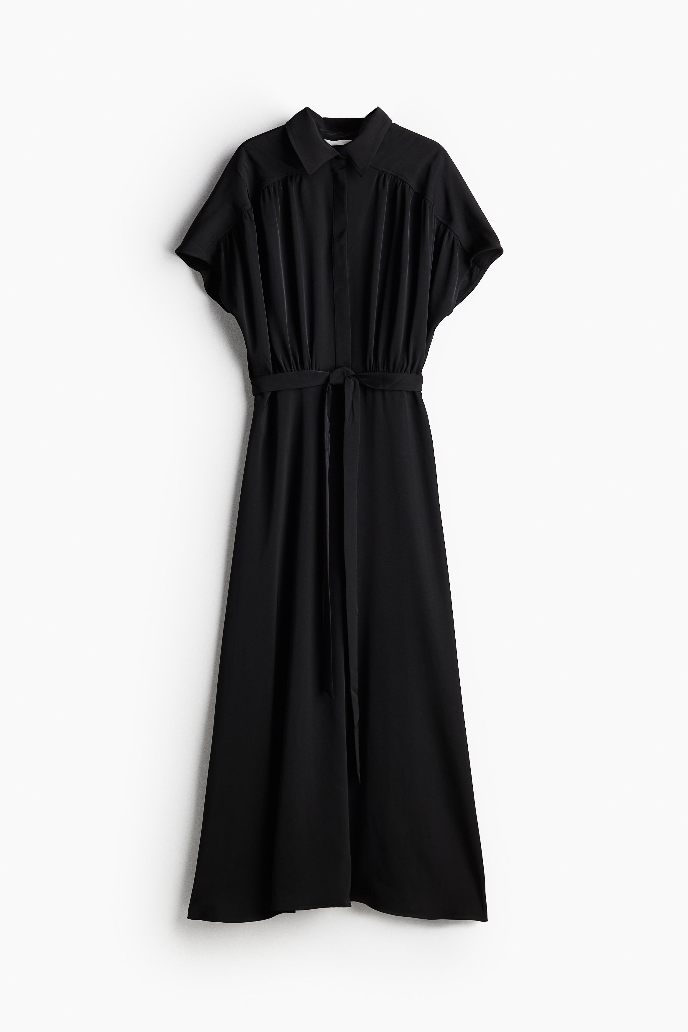 h&m dress with tie belt