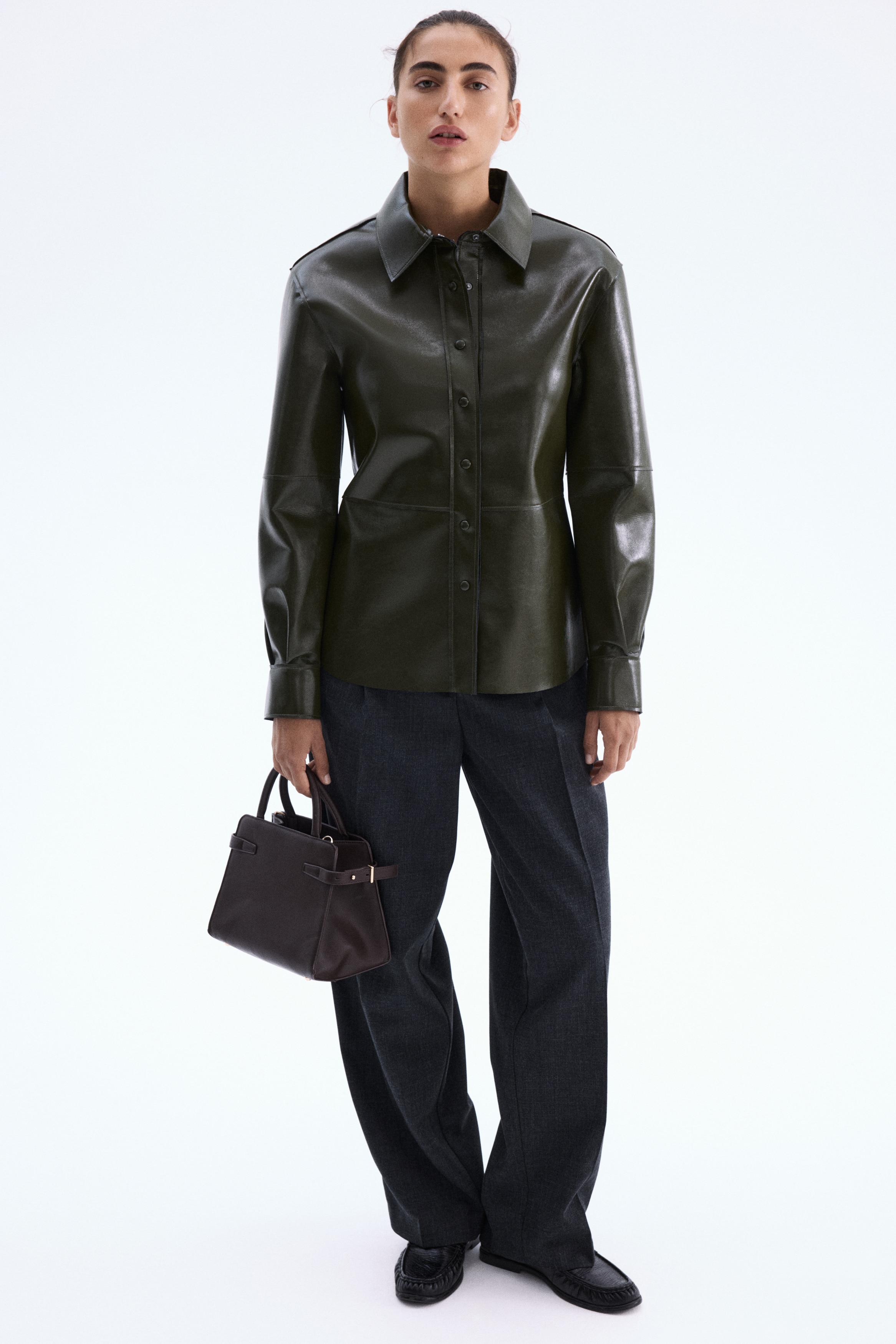 Coated shirt