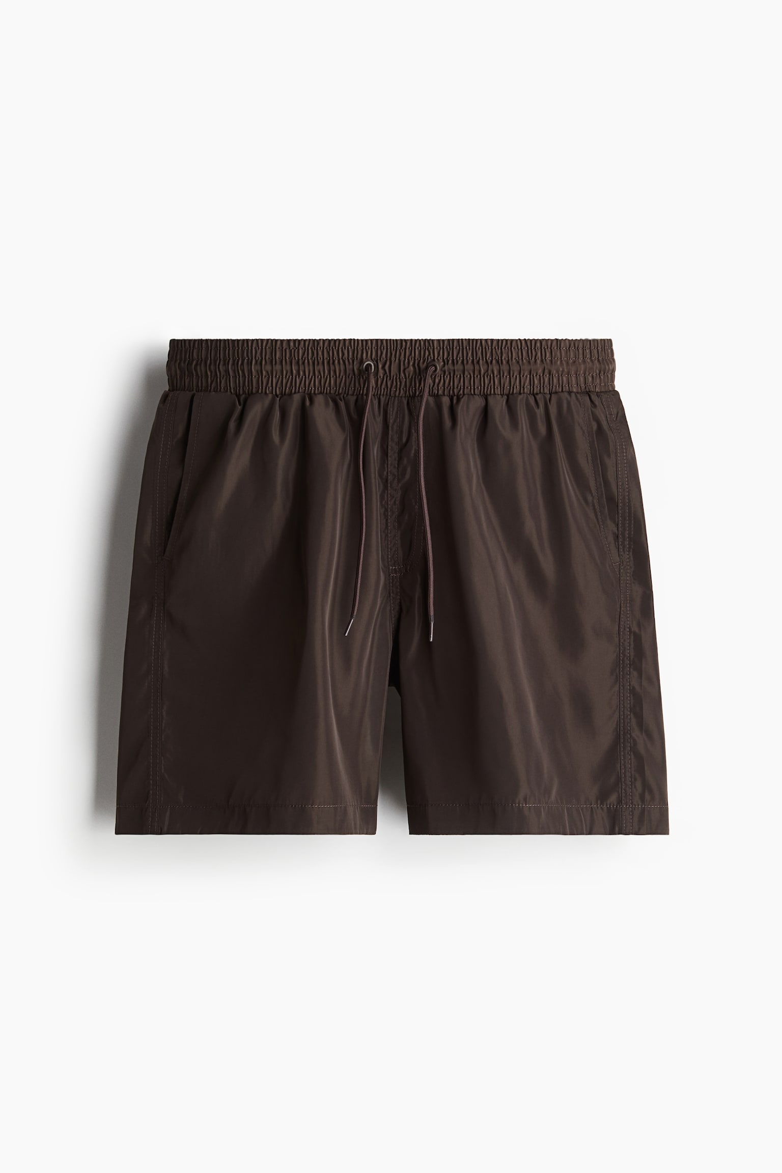 Swim shorts - Dark brown/Burgundy/Black/Light beige - 2