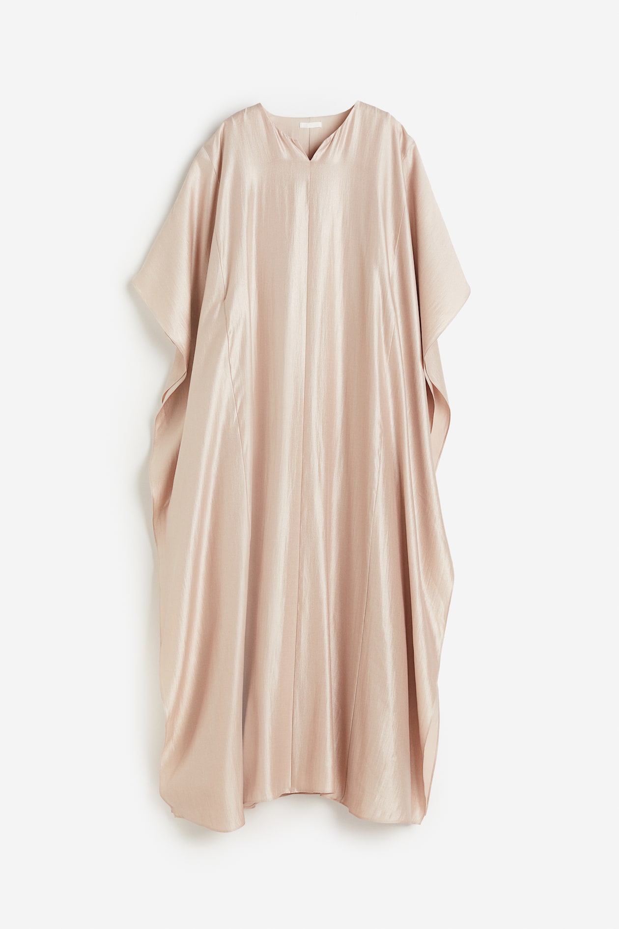 Hennes Katoenen Kaftan Jurk Hm Kaftanjurk Lichtbeige DAMES H&M NL