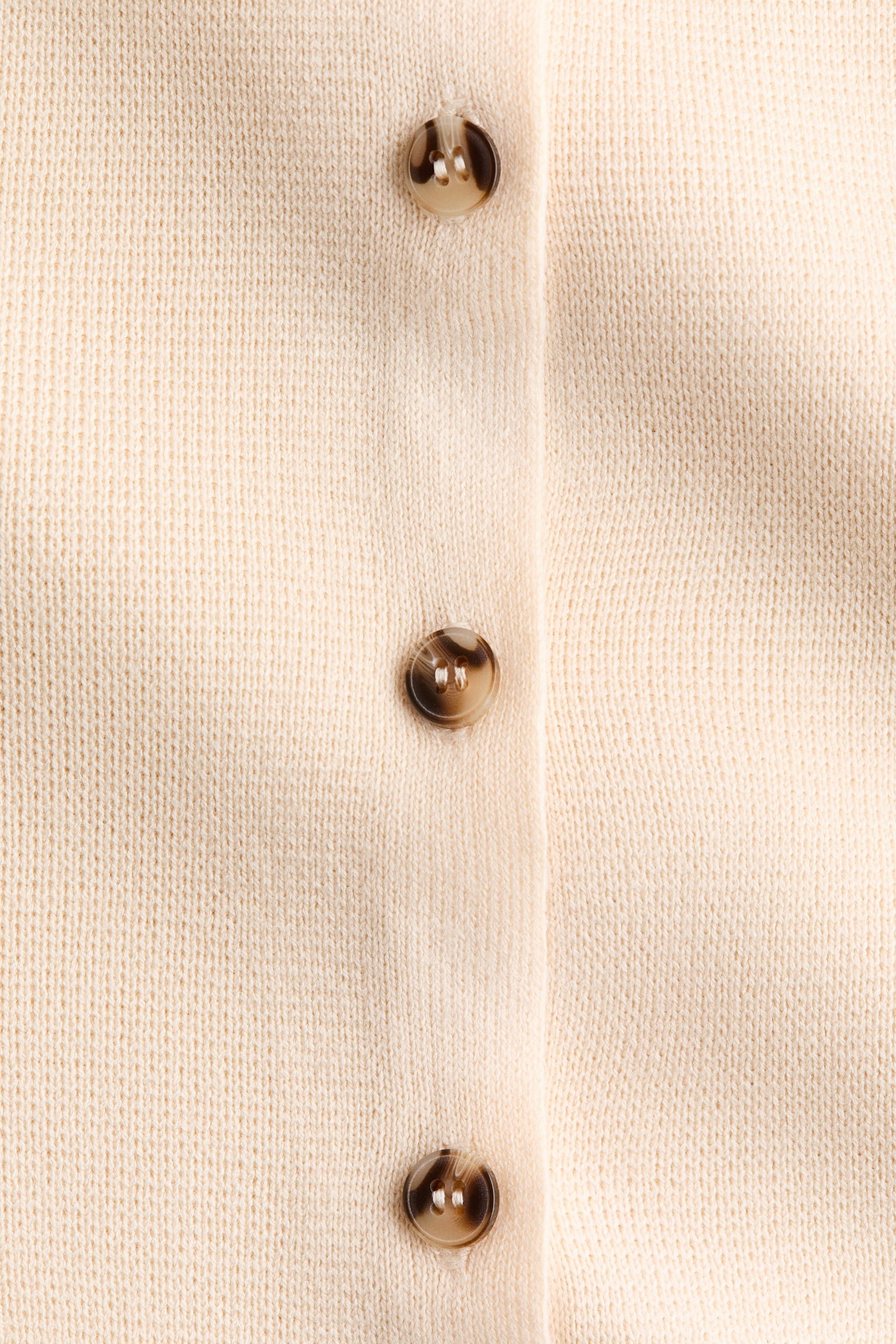 Off-the-shoulder cardigan - Light beige - 4